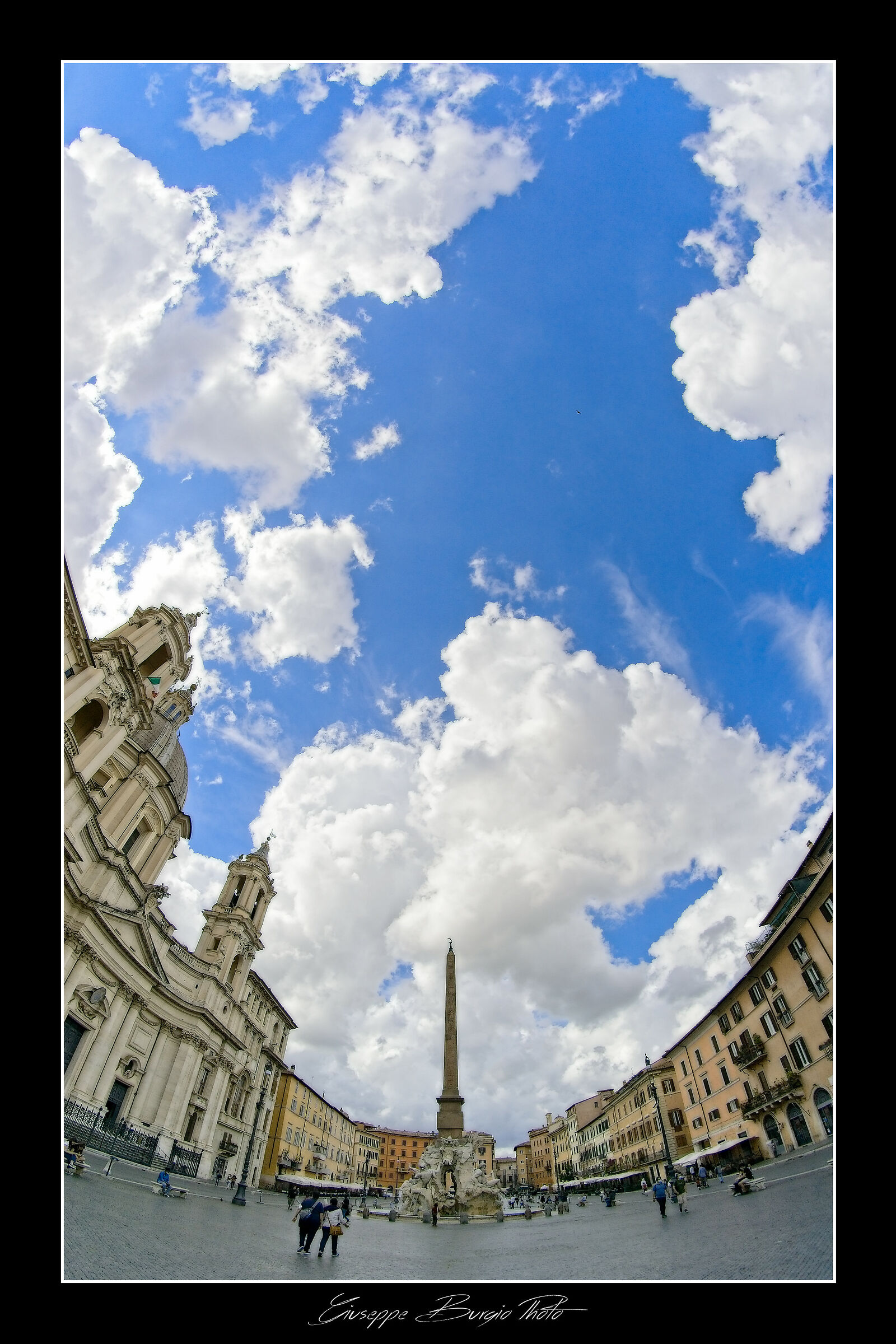 When Rome embraces the sky