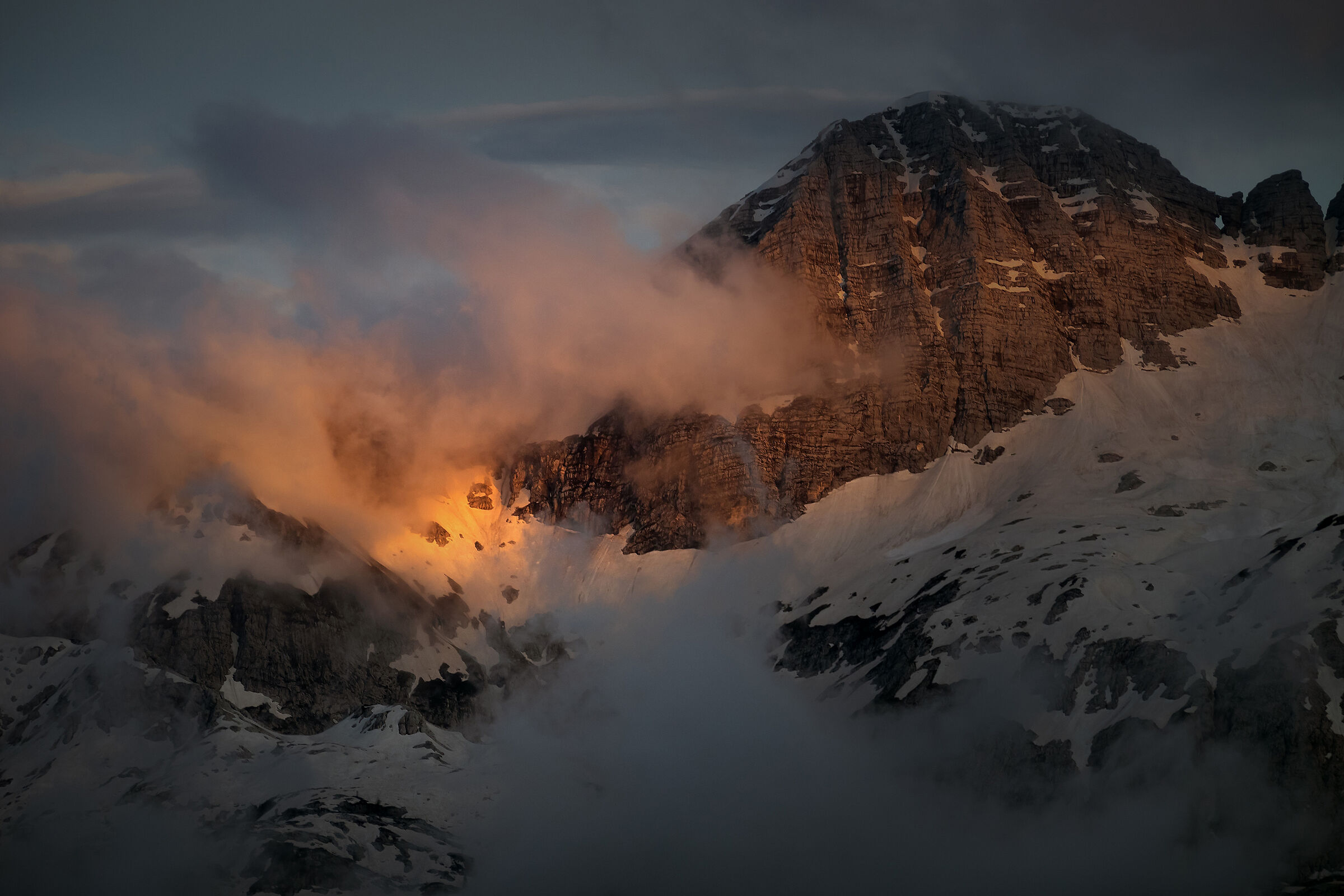 Monte Forato sunset - Alpes Giulie - Italy