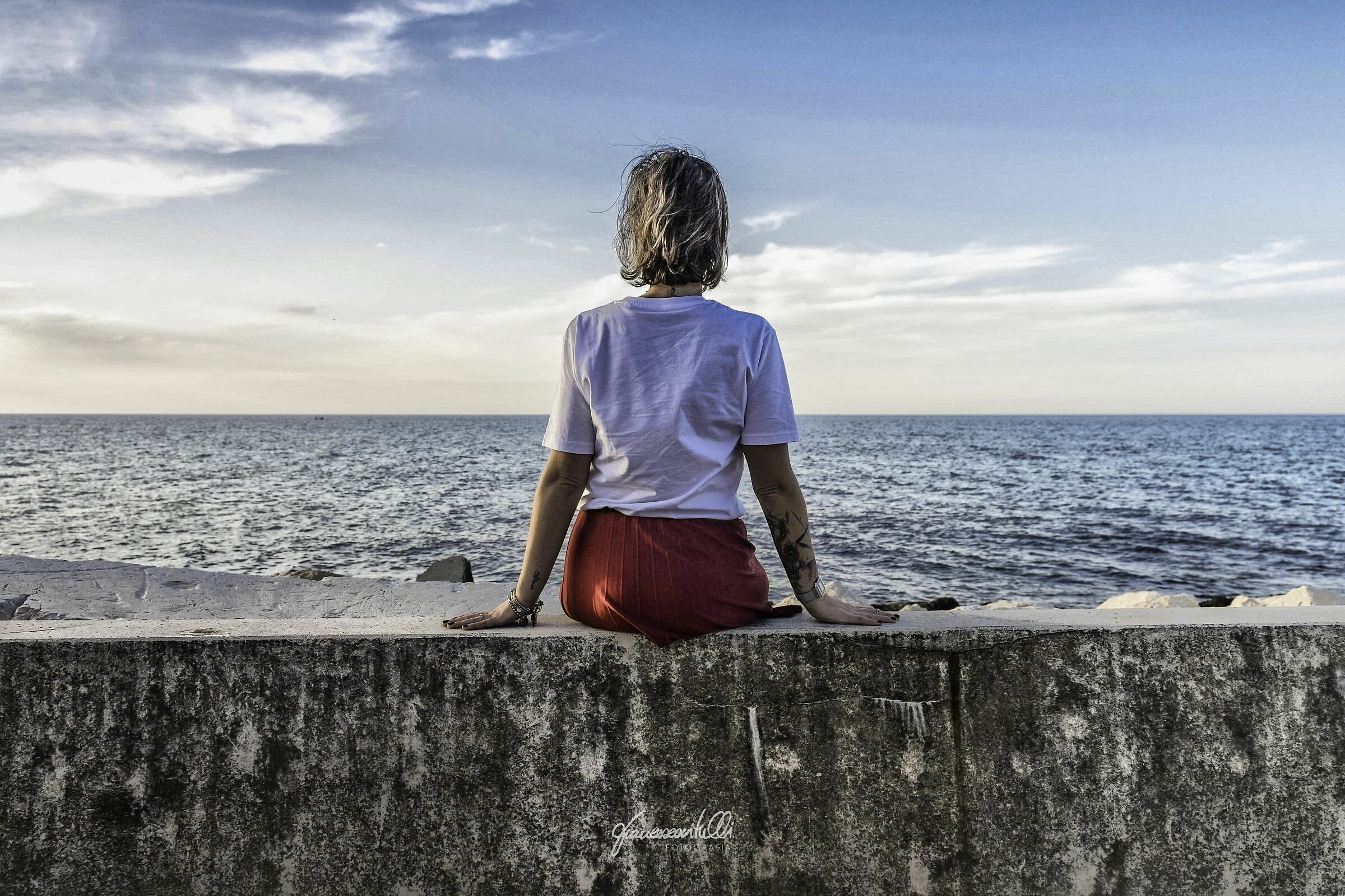 But look around you... they created the sea...