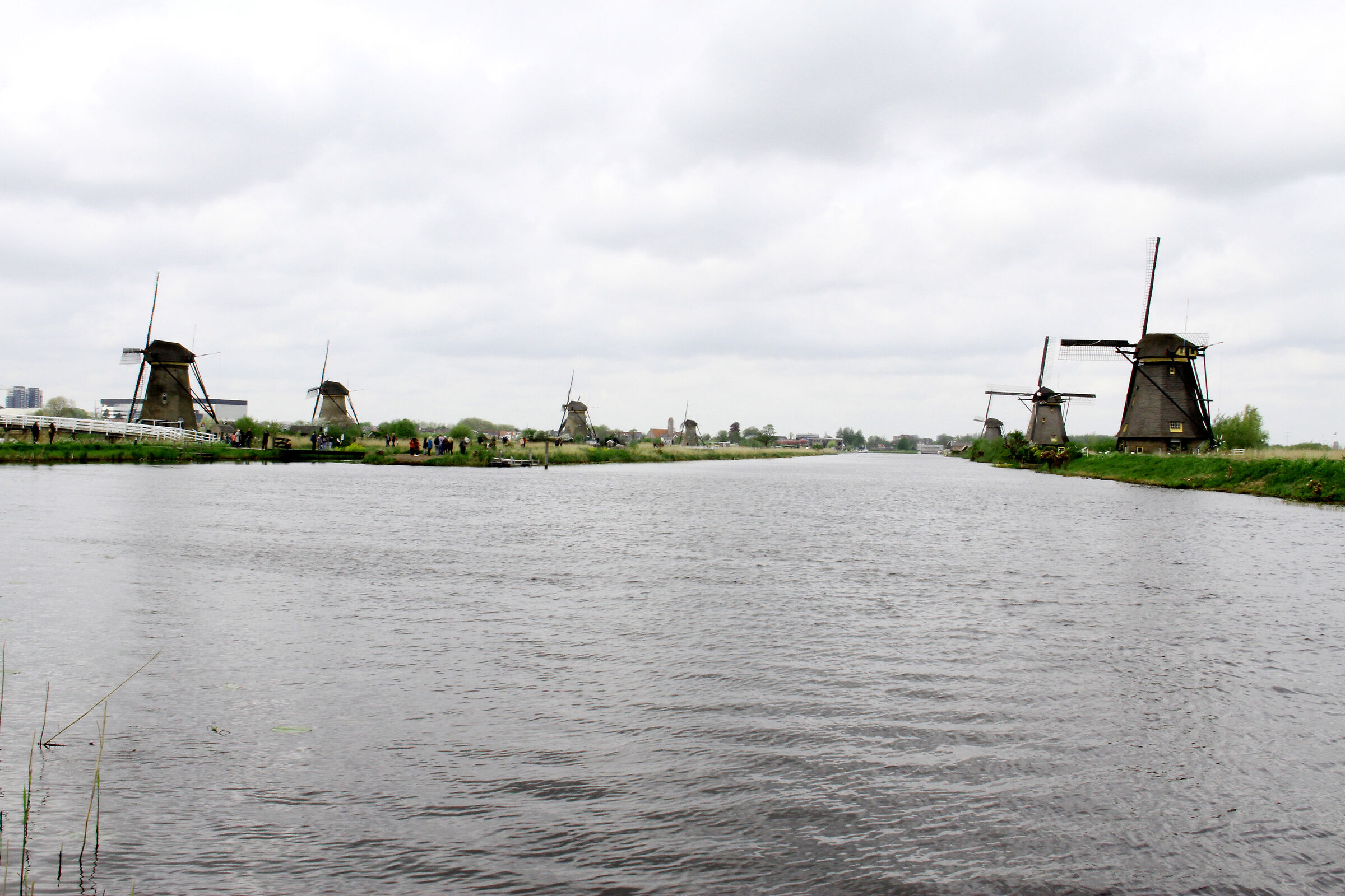 Mulini a Kinderdijk, località olandese vicino Rotterd...