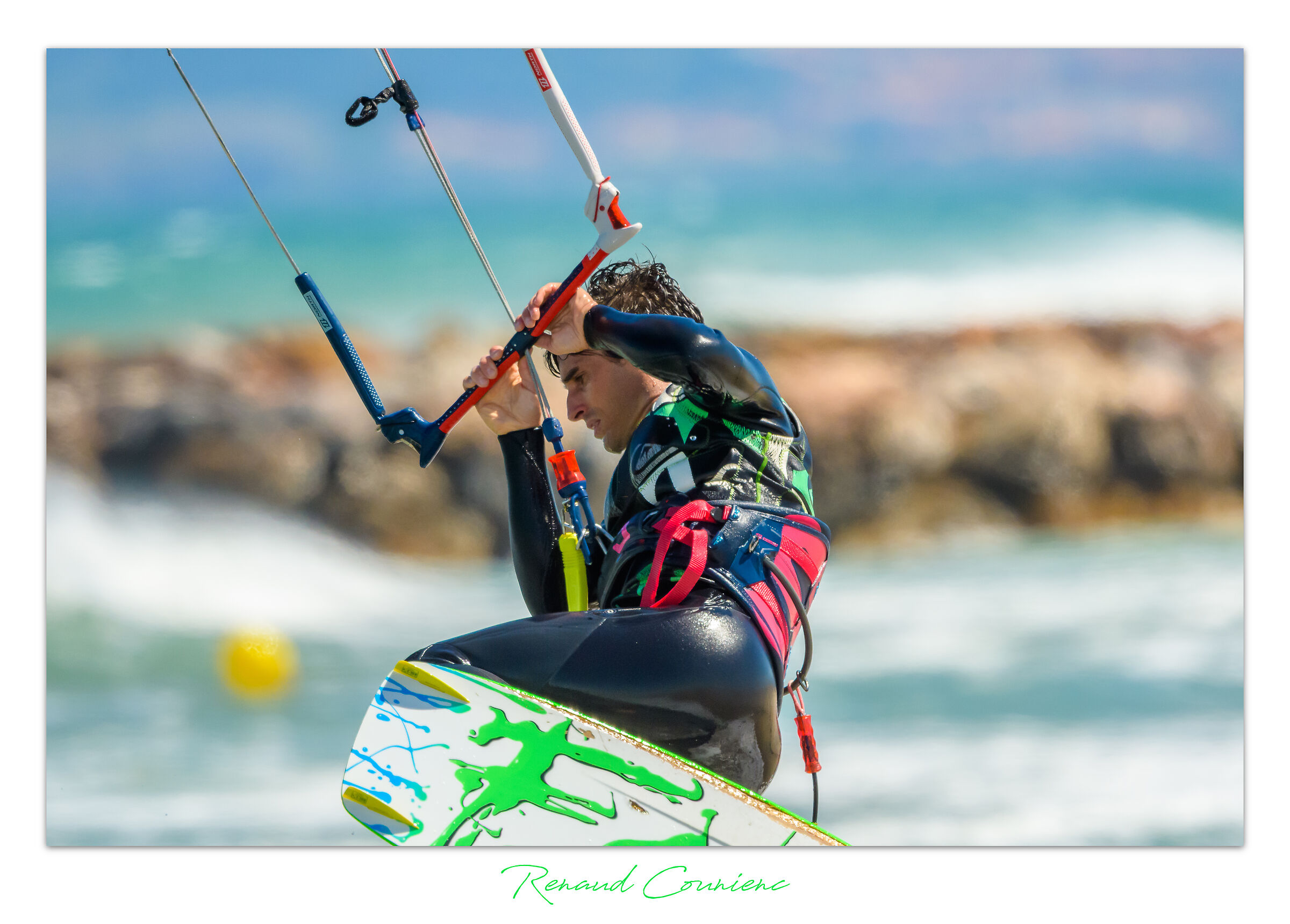 Kitesurf - primo piano