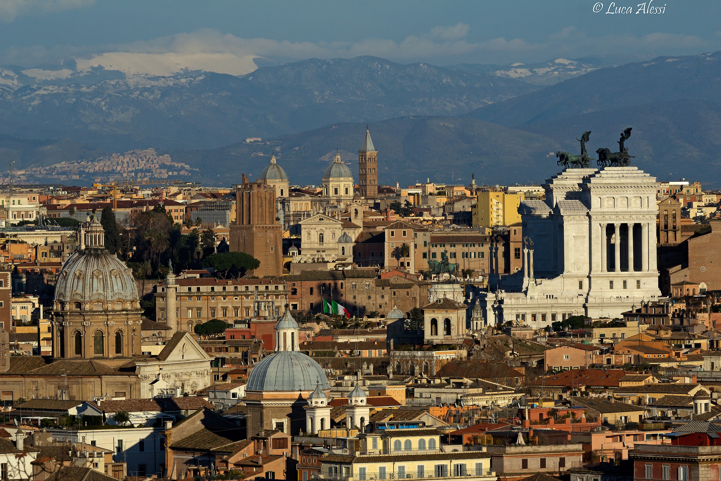 Rome from the Gianicolo