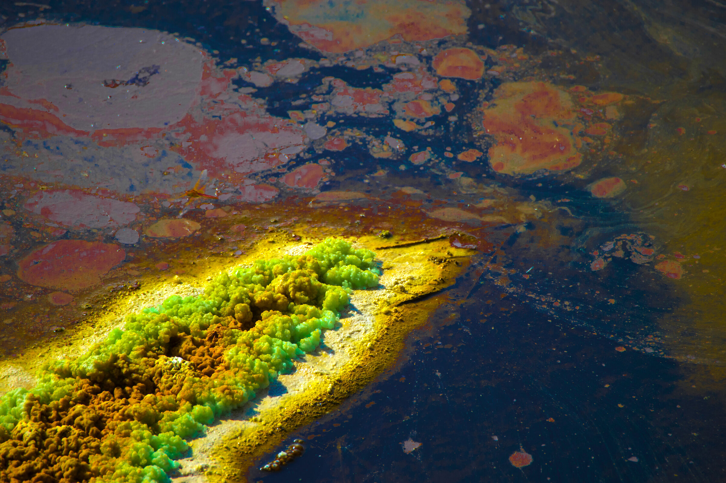 Cristalli - colore Rio Tinto