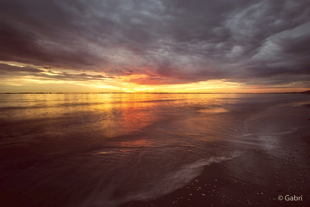 Tramonto che esplode