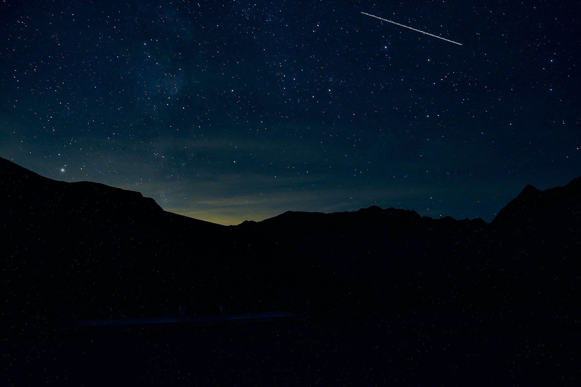 Shooting Star - Stelvio Pass