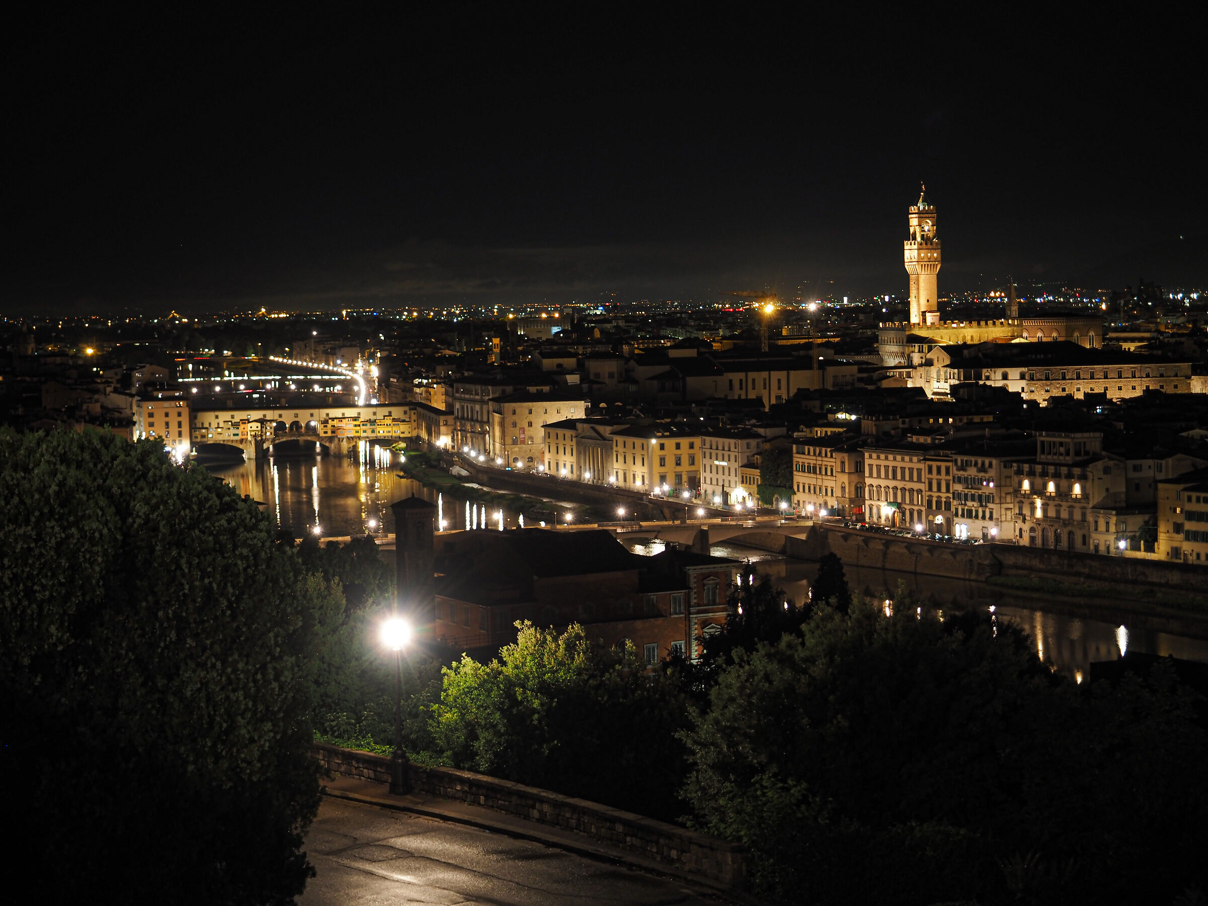 Florence - Ponte Vecchio and Palazzo Vecchio