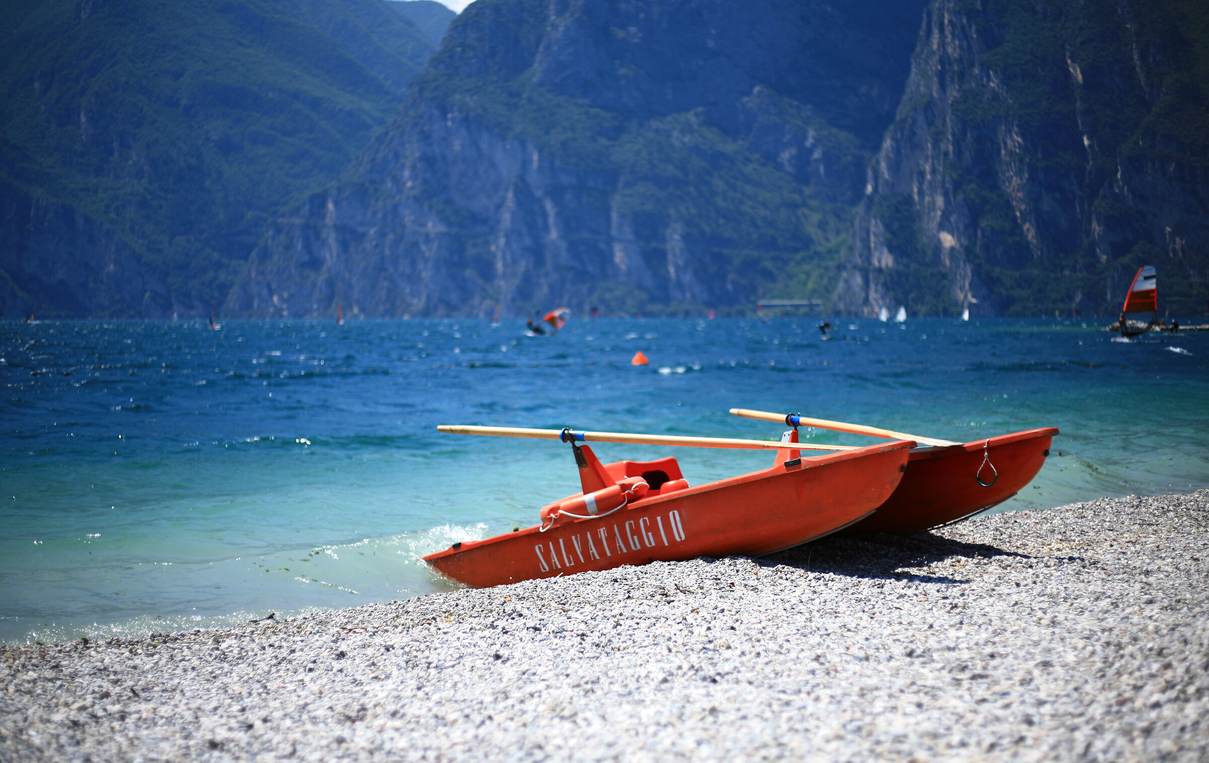 Sulla riva del Garda
