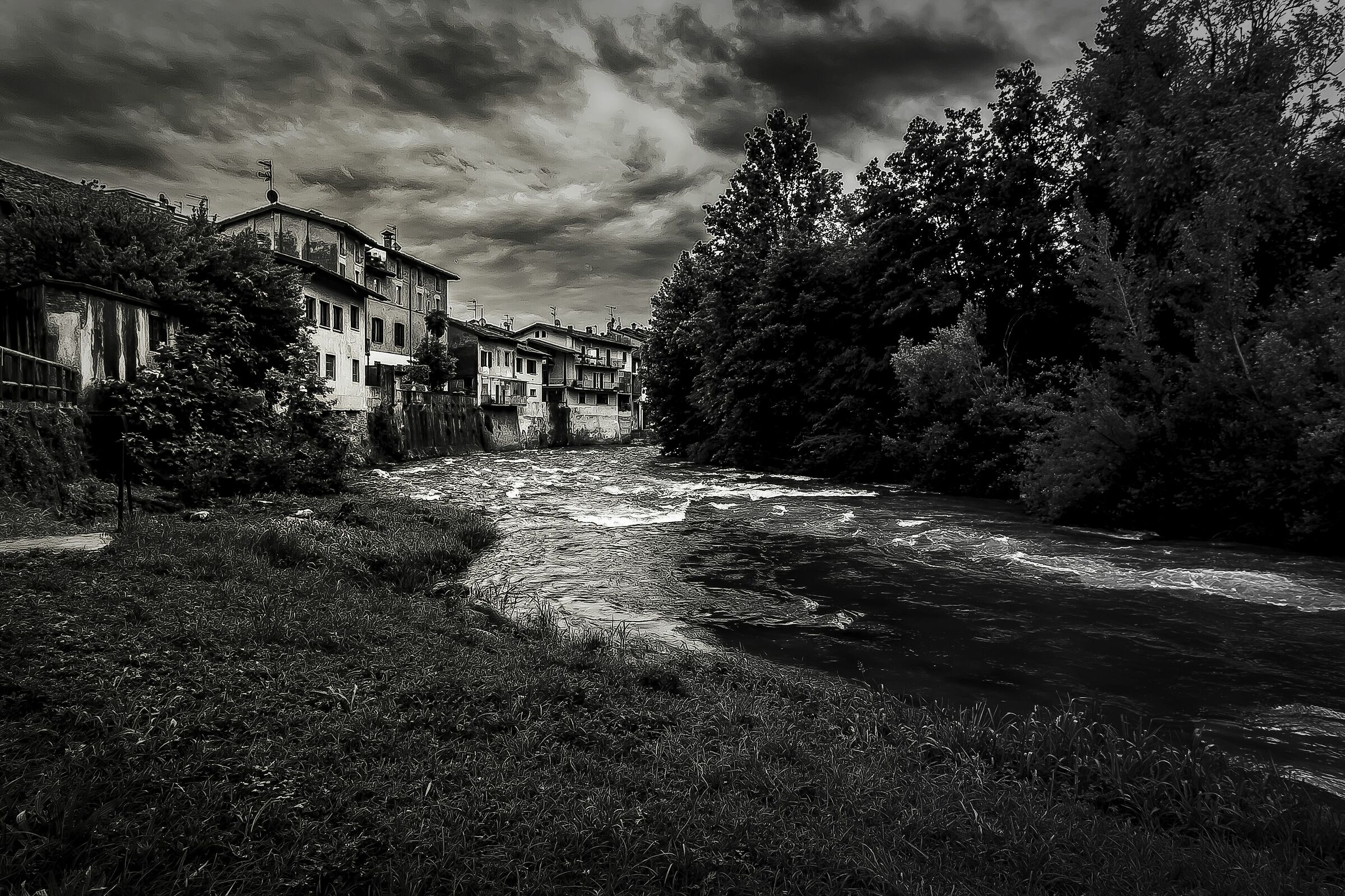 storm in the country