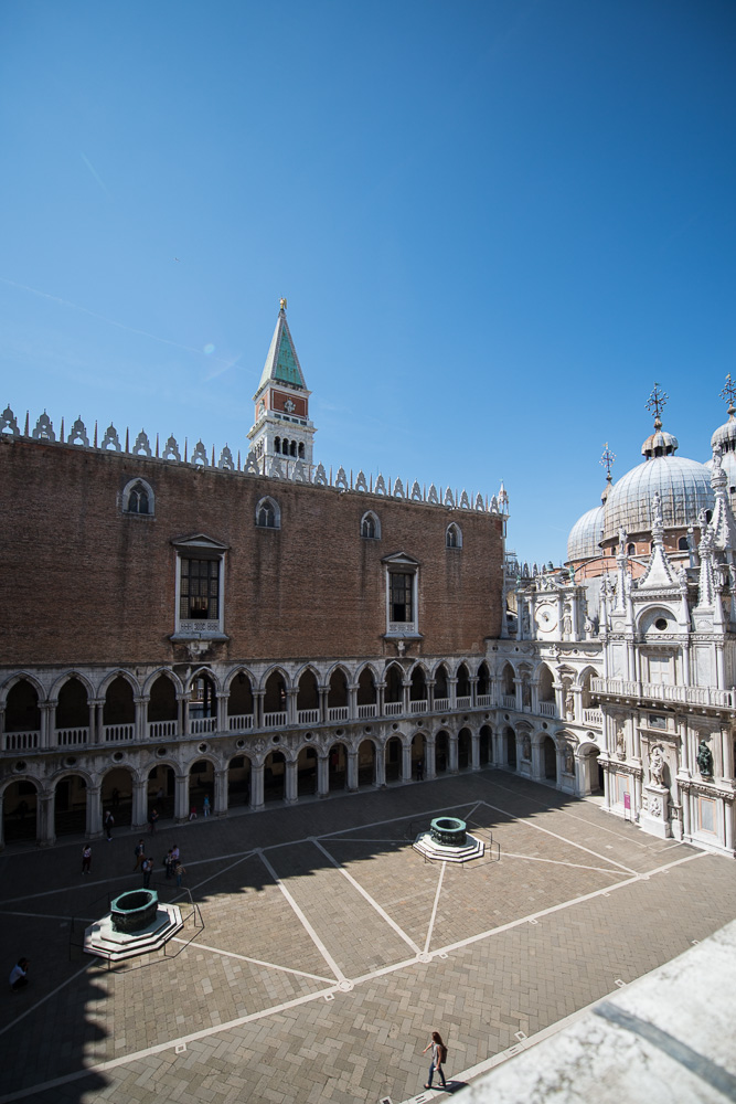 Veneto Venice Courtyard interior ducal palace