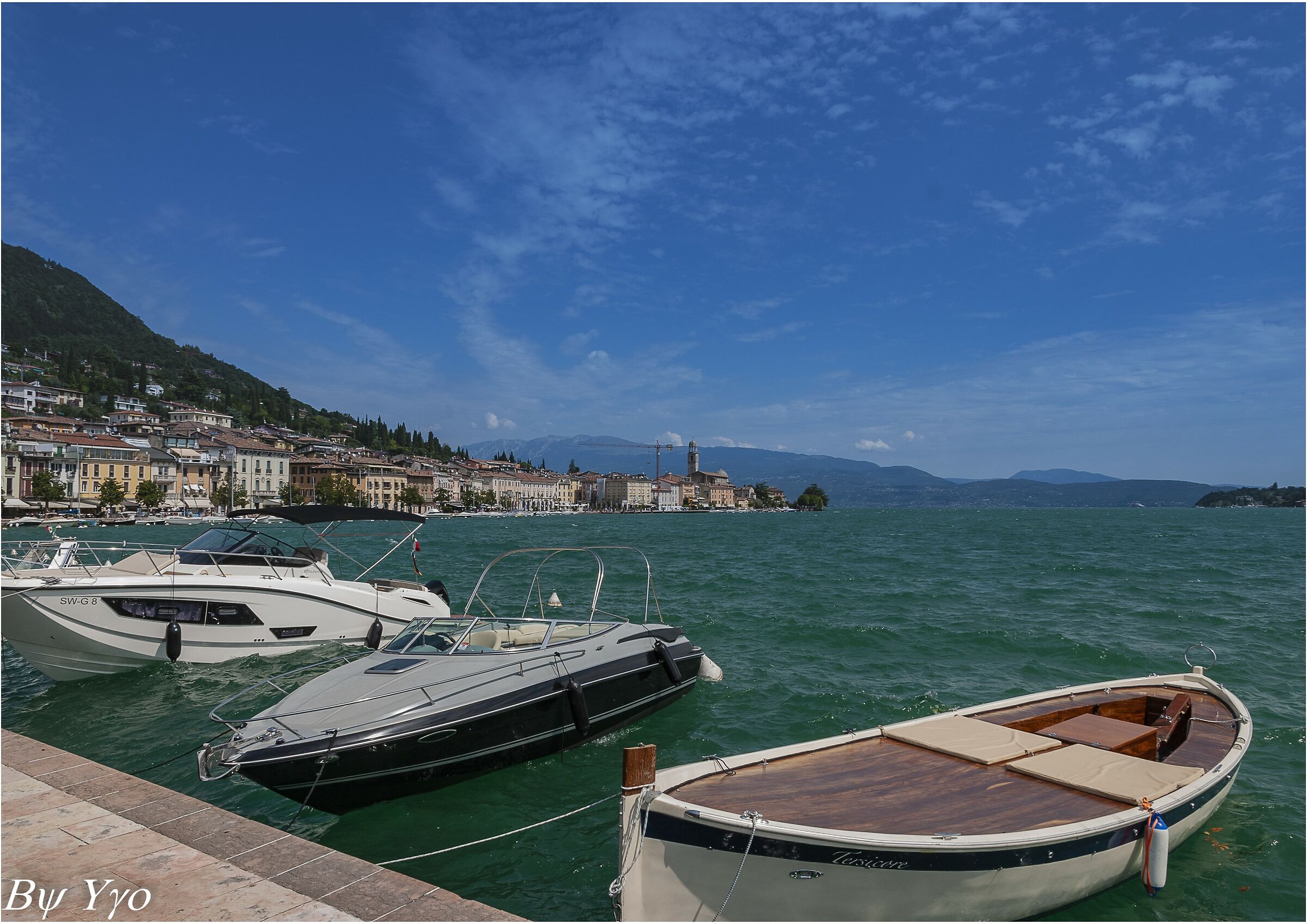 He climbed lake view