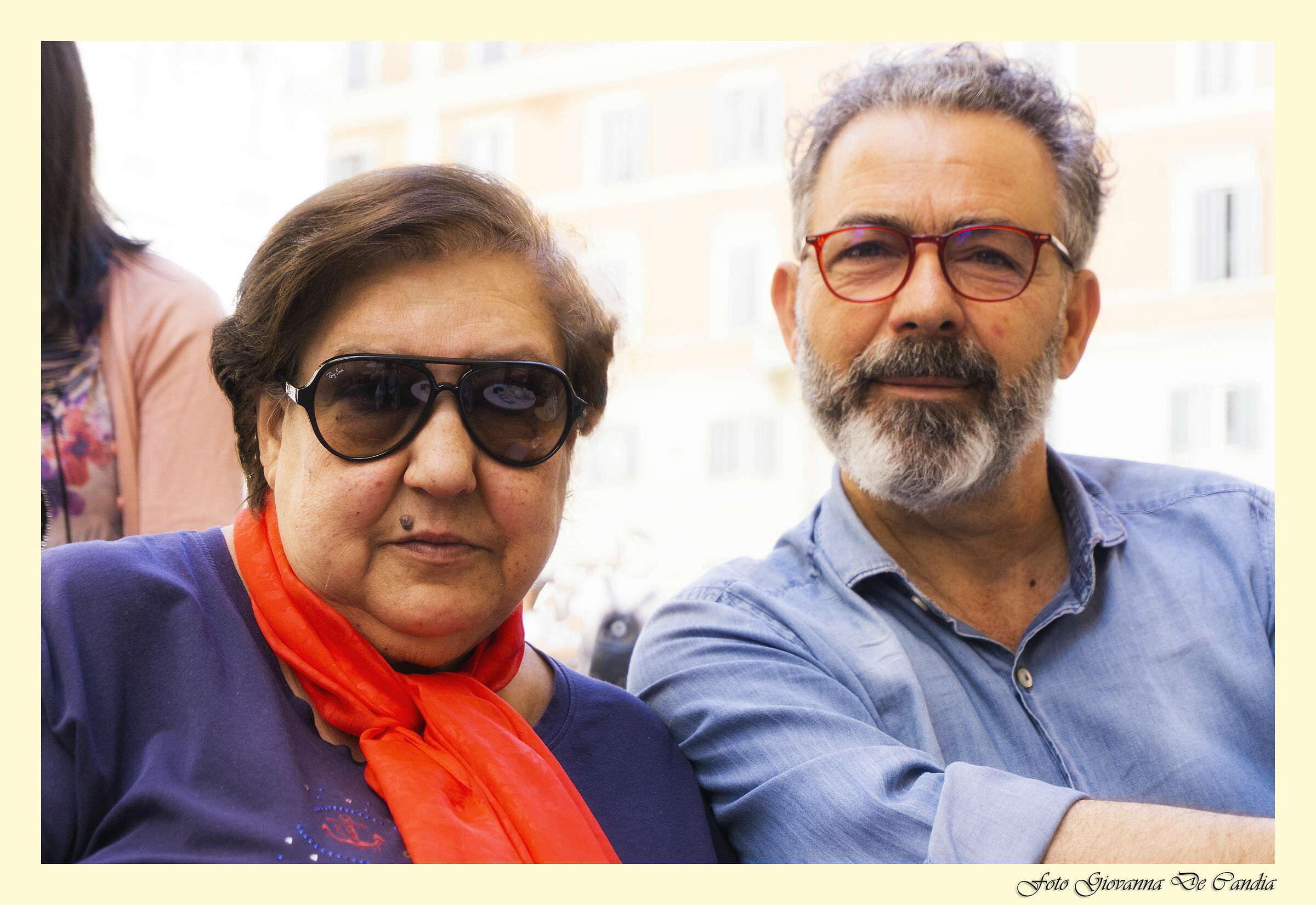 A Roma con l'amico Jo