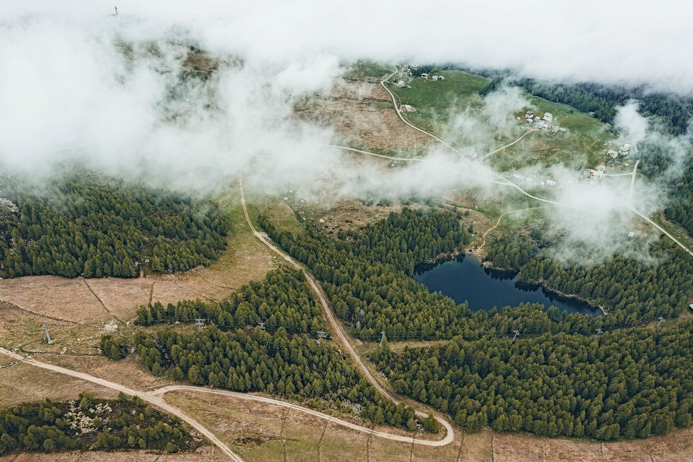 Lago Azzurro - dal cielo