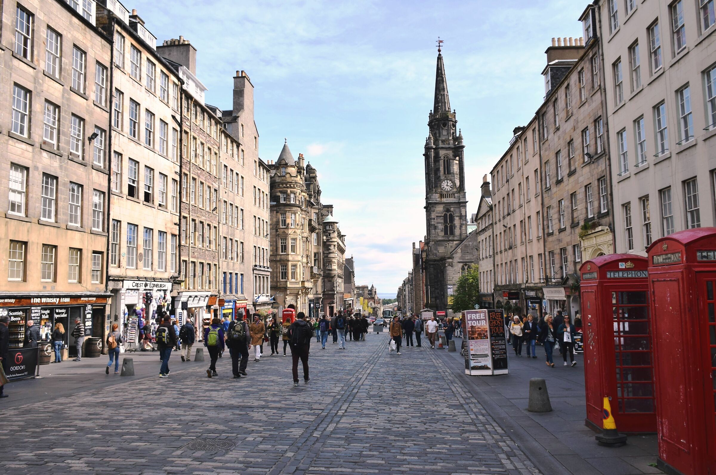 Royal Mile, New Year's Day