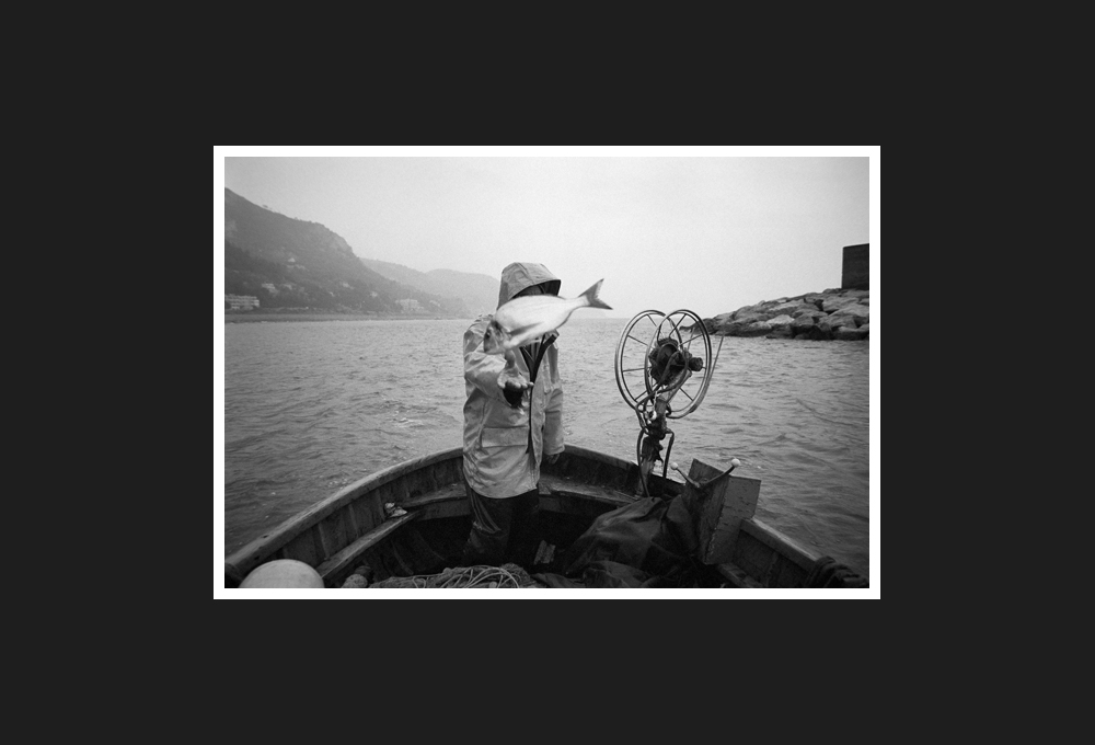 pescatore con orata, 2006