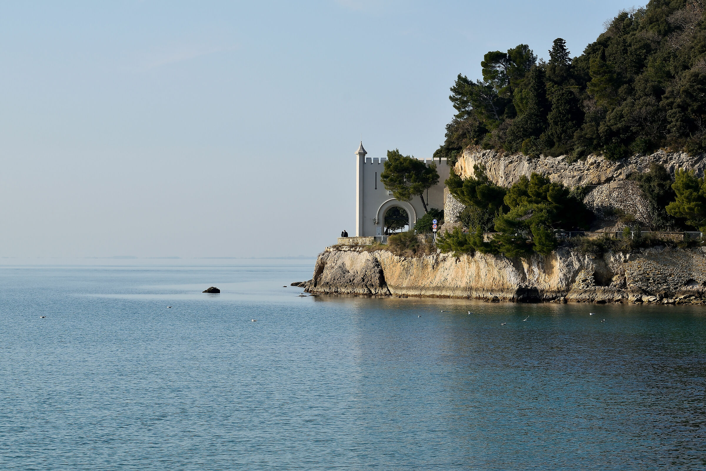 Miramar, ingresso al castello