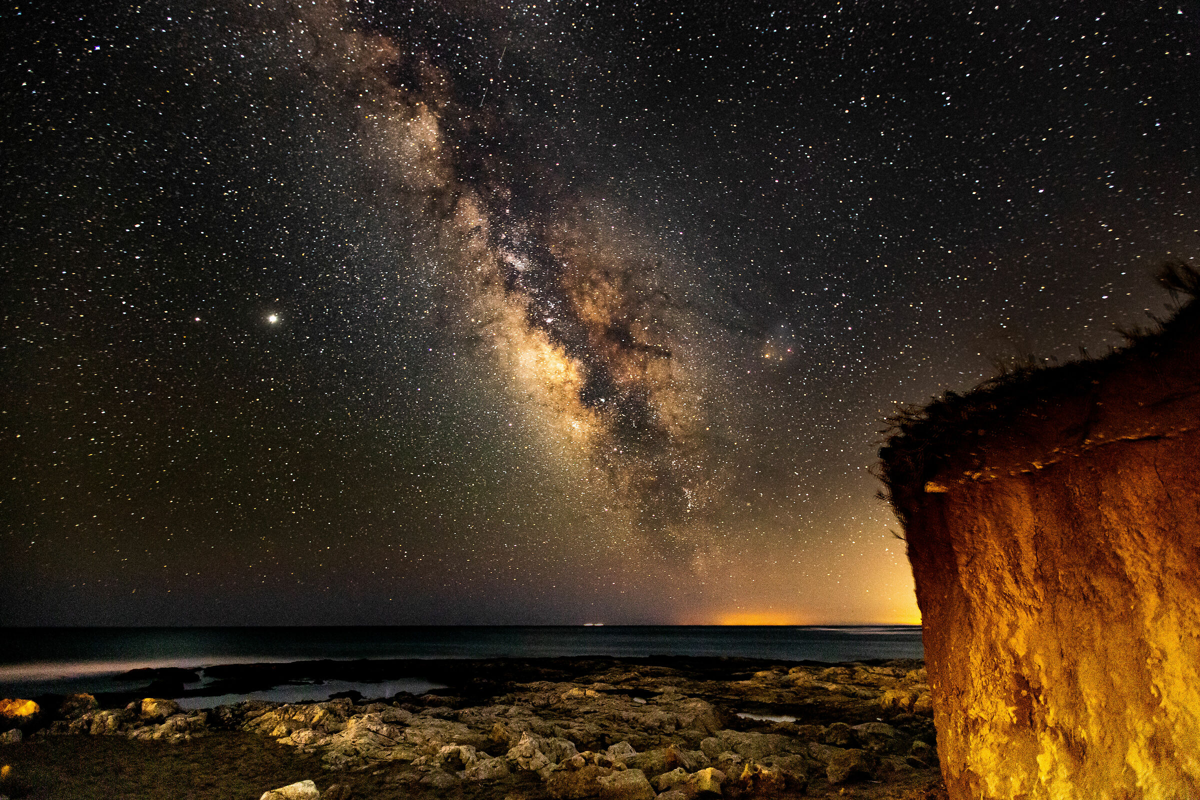 L'isola che divide 2 mari