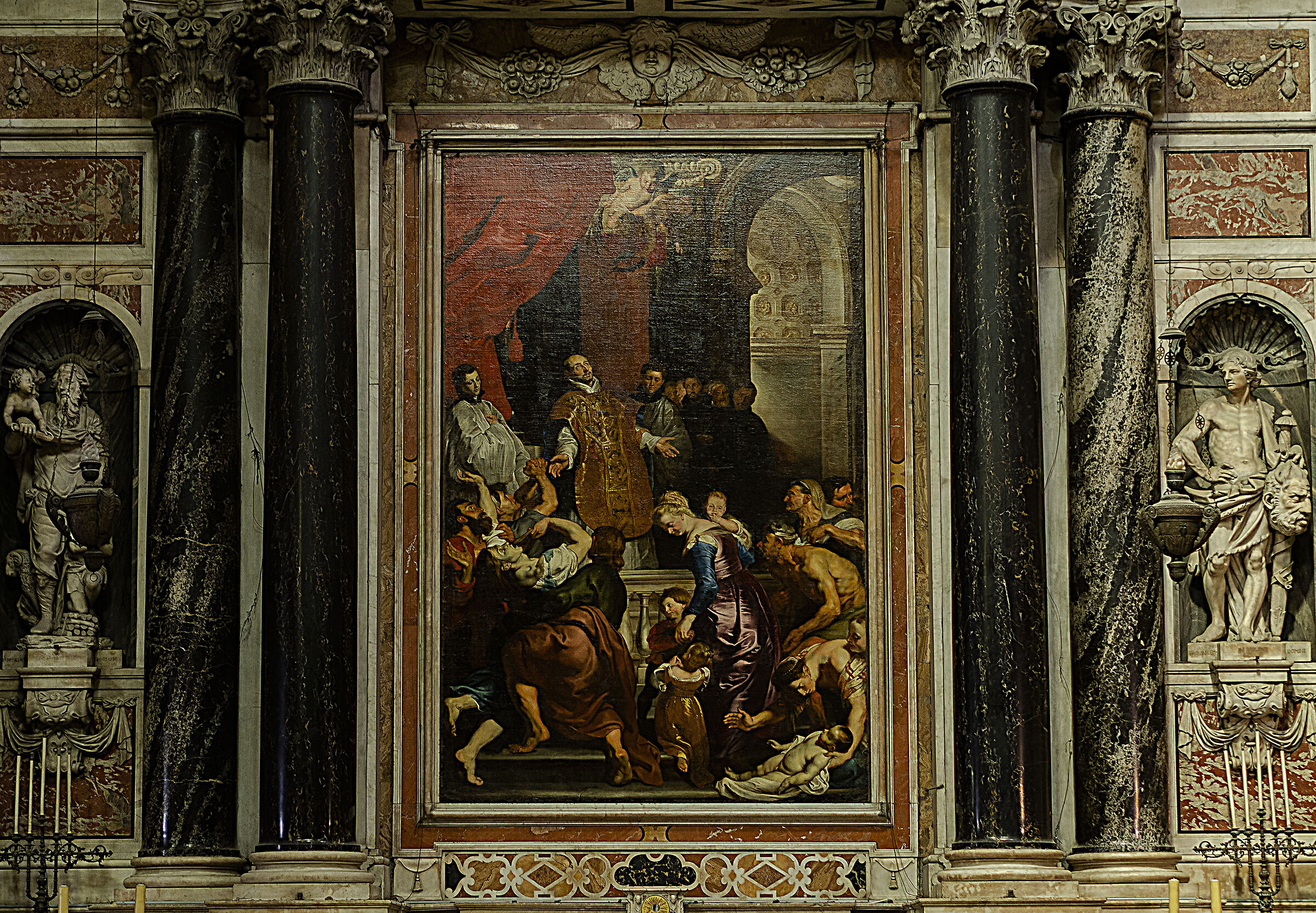 Genova - Chiesa del Gesù - Rubens -  S.Ignazio