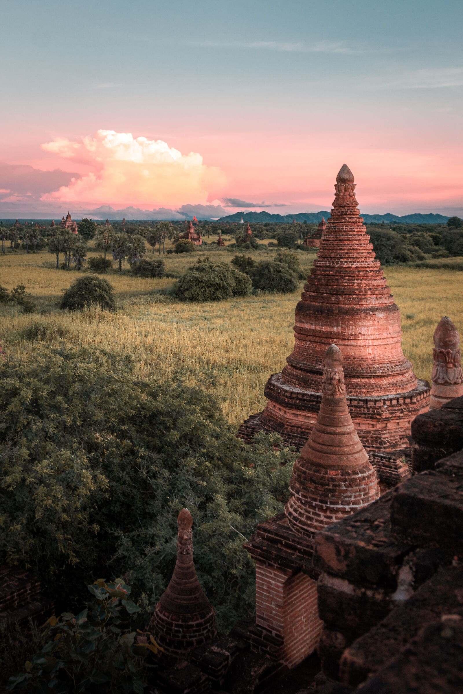 Sunset in Bagan