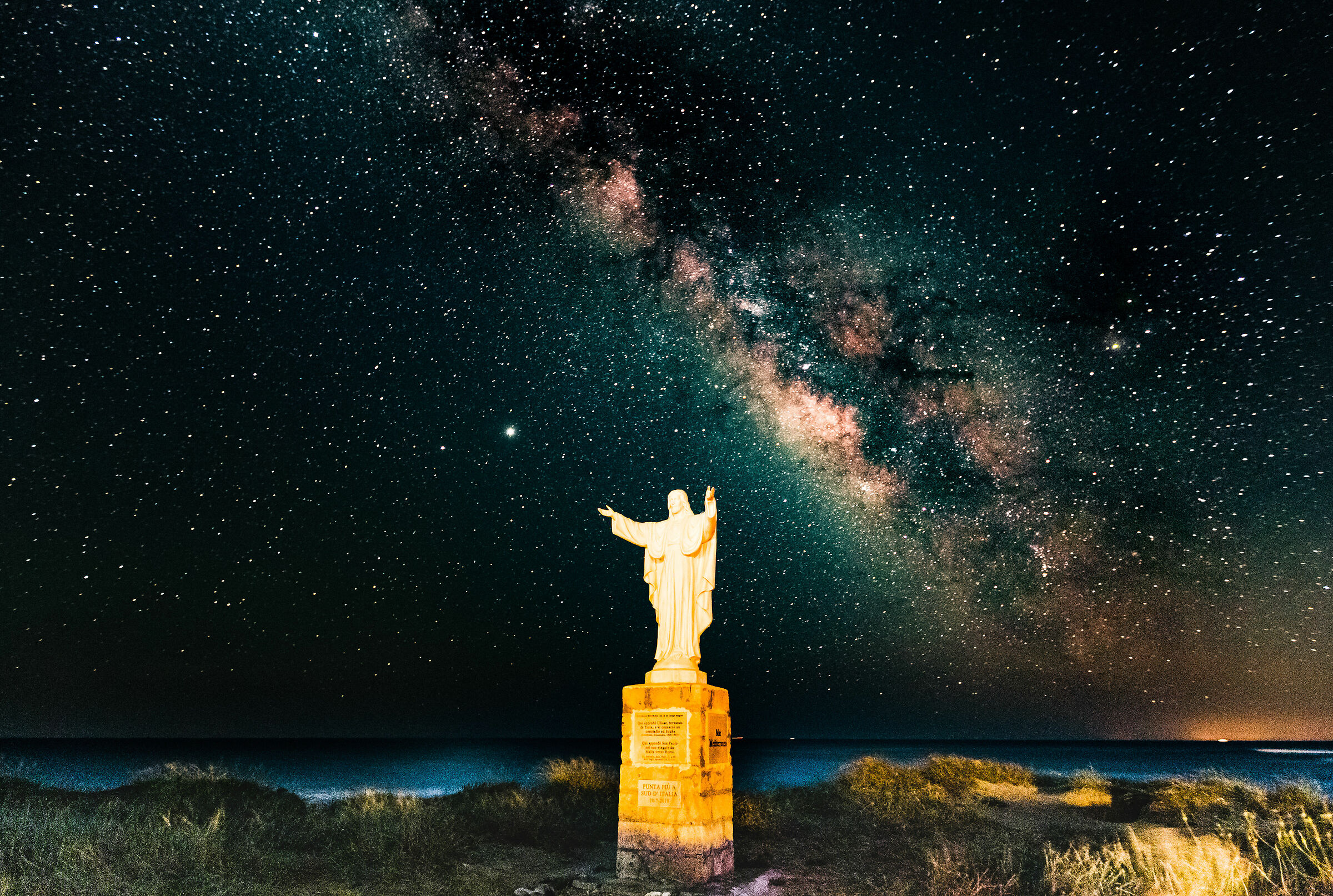 L'isola che separa due mari.