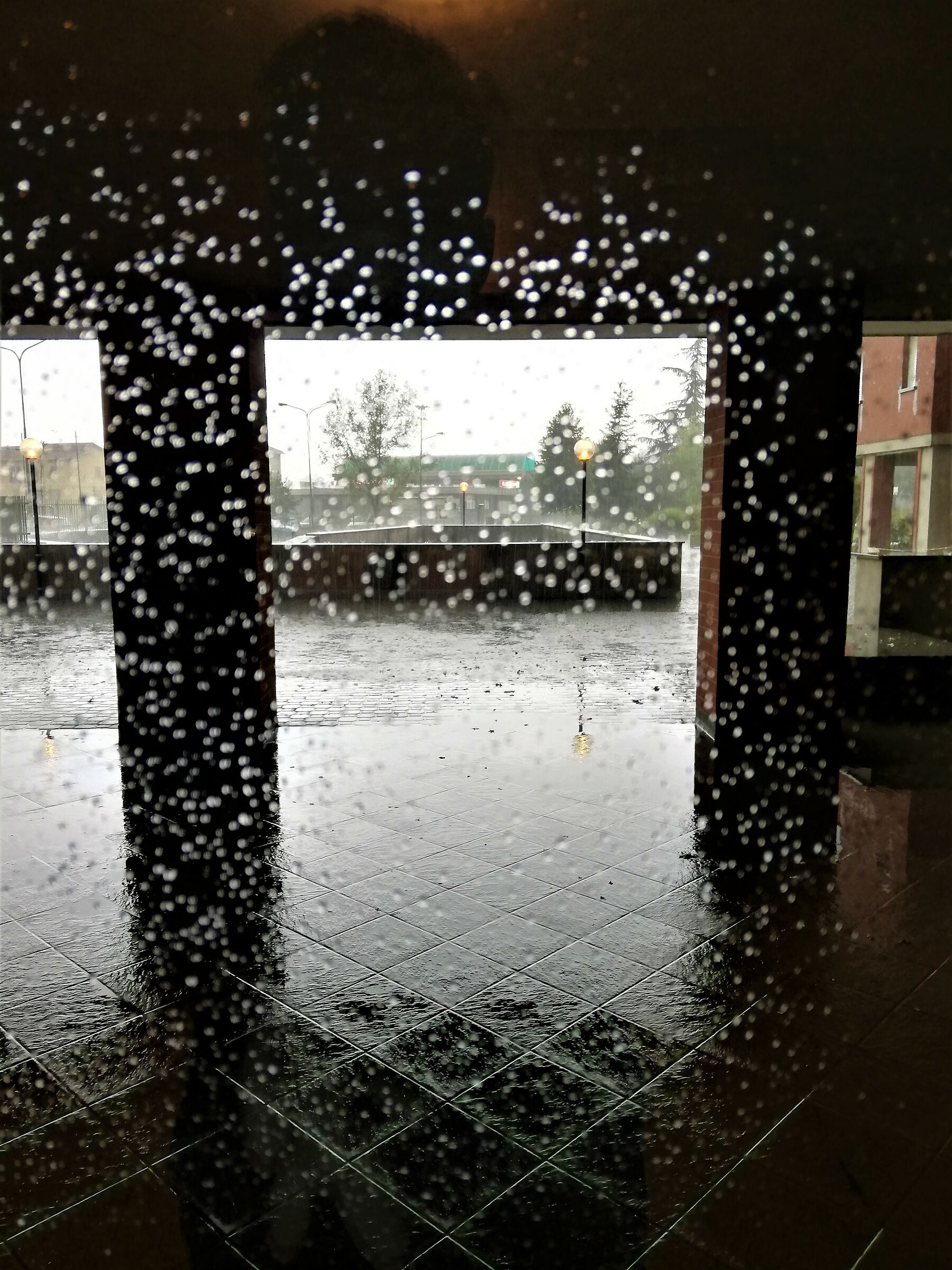 Thunderstorm deluge...