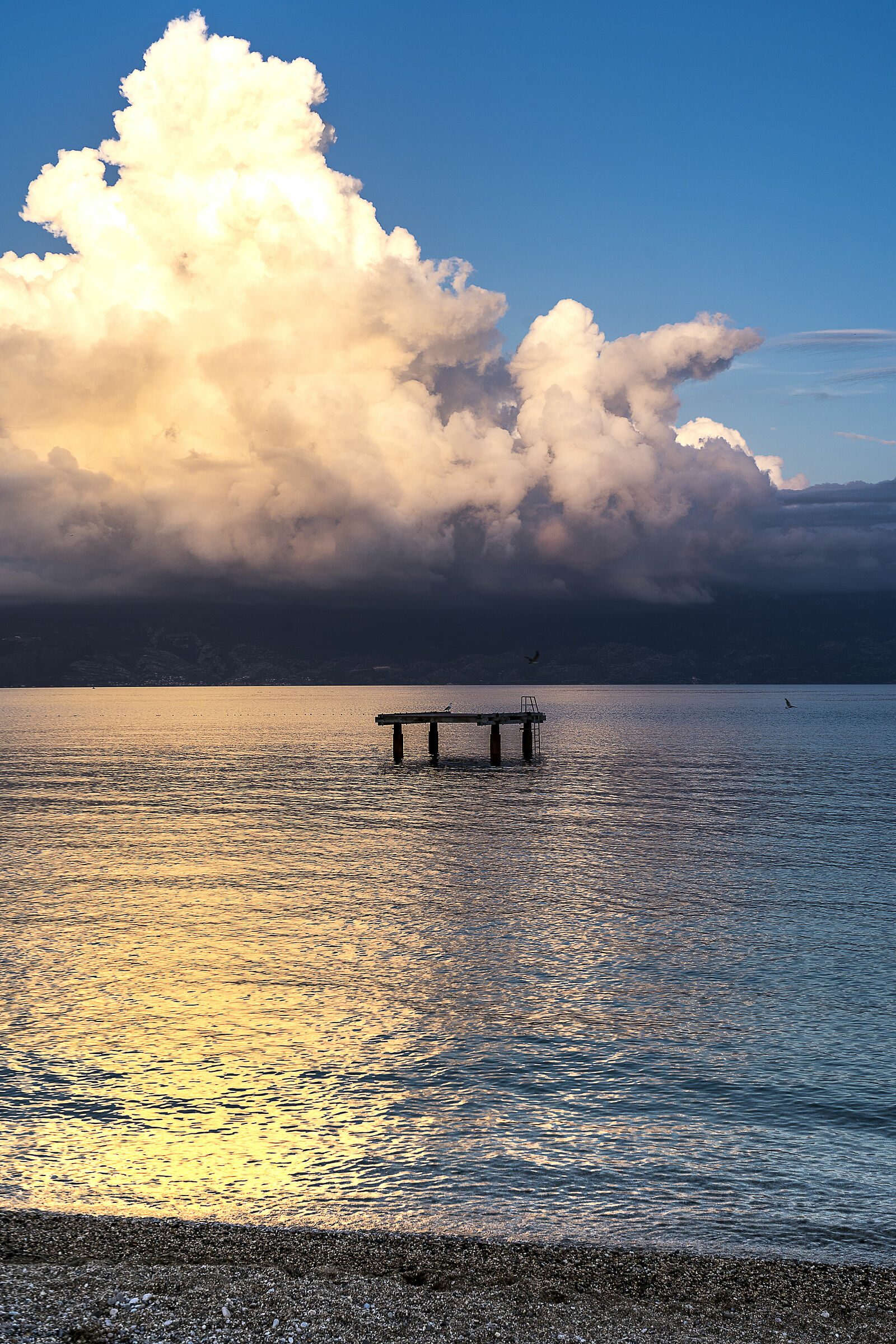 Tramonto sulla costa Dalmata