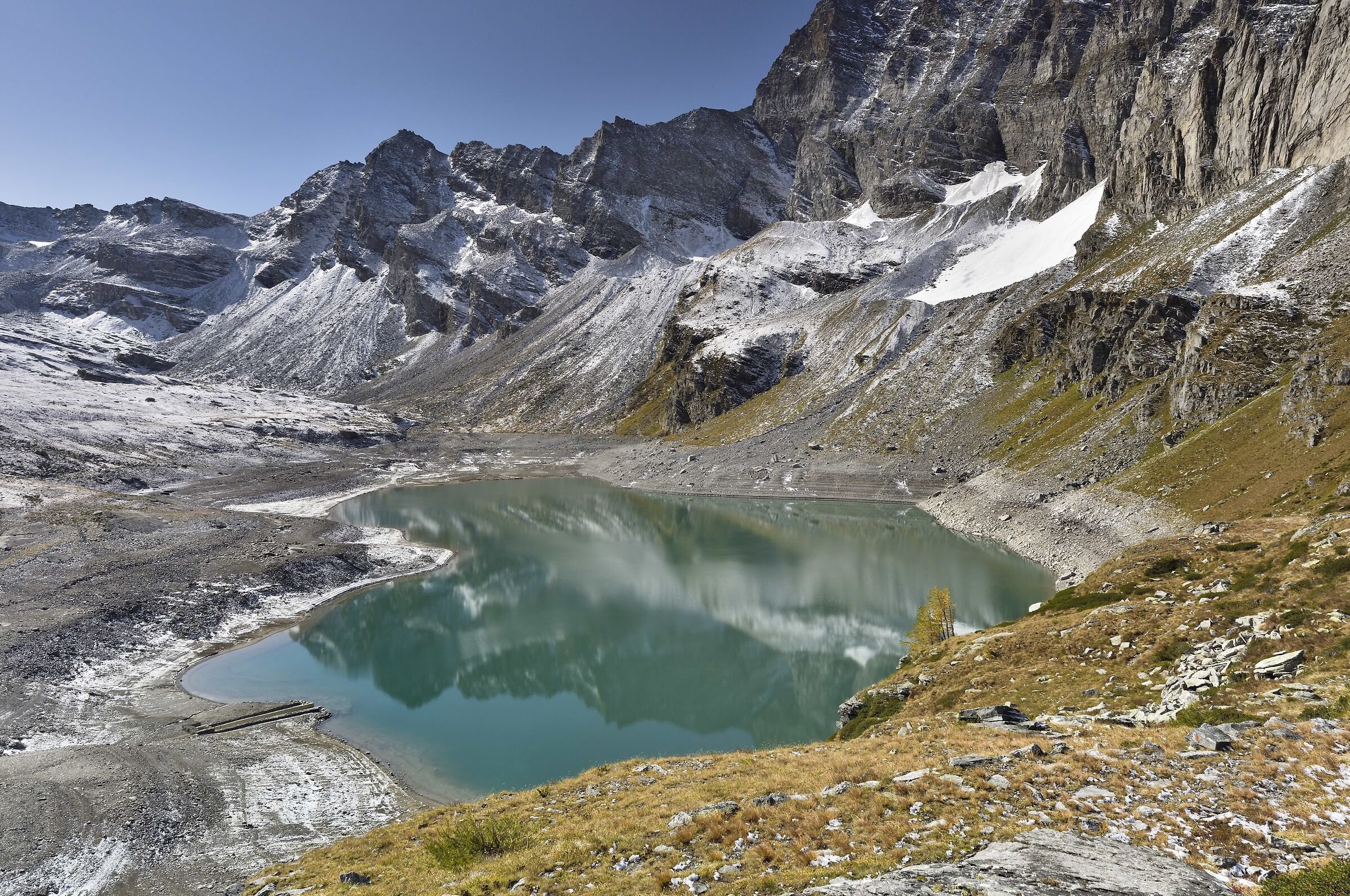 quel che restava del lago d'Avino