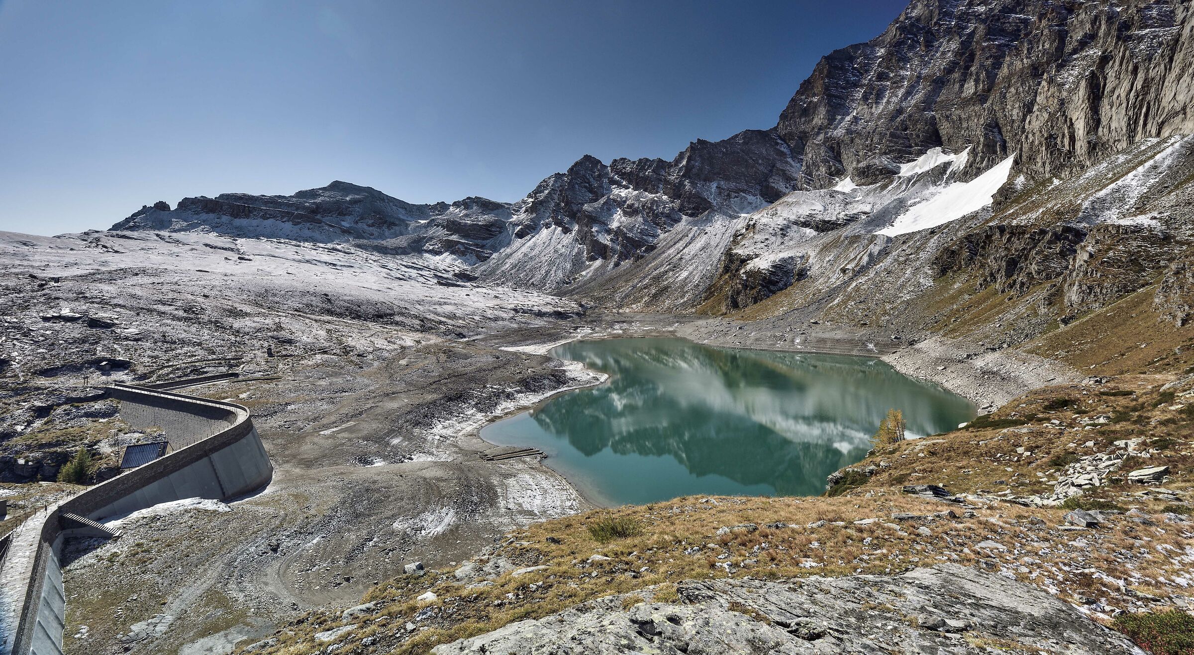 quel che restava del lago d'Avino