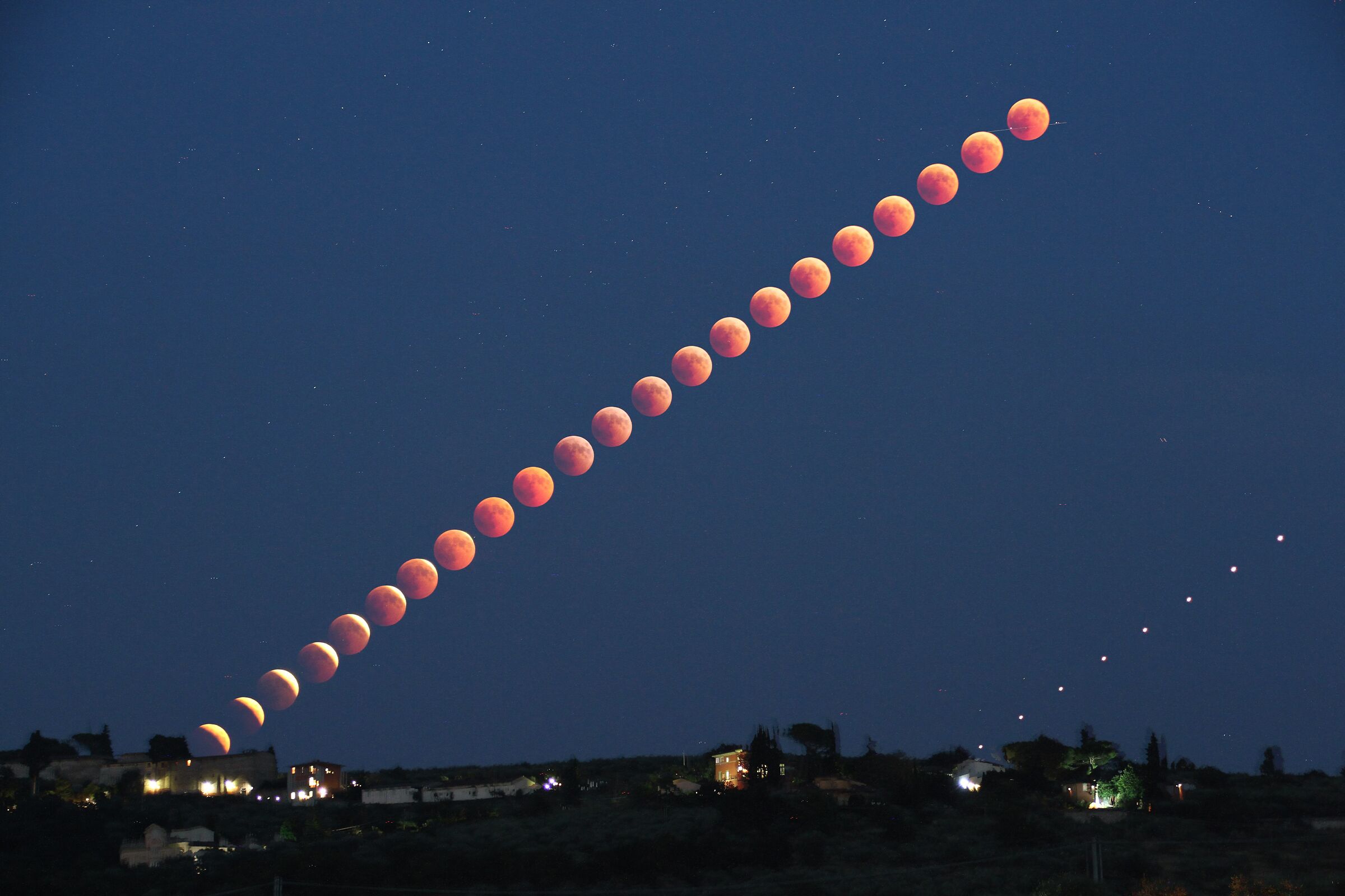 Eclissi di Luna 27 luglio 2018