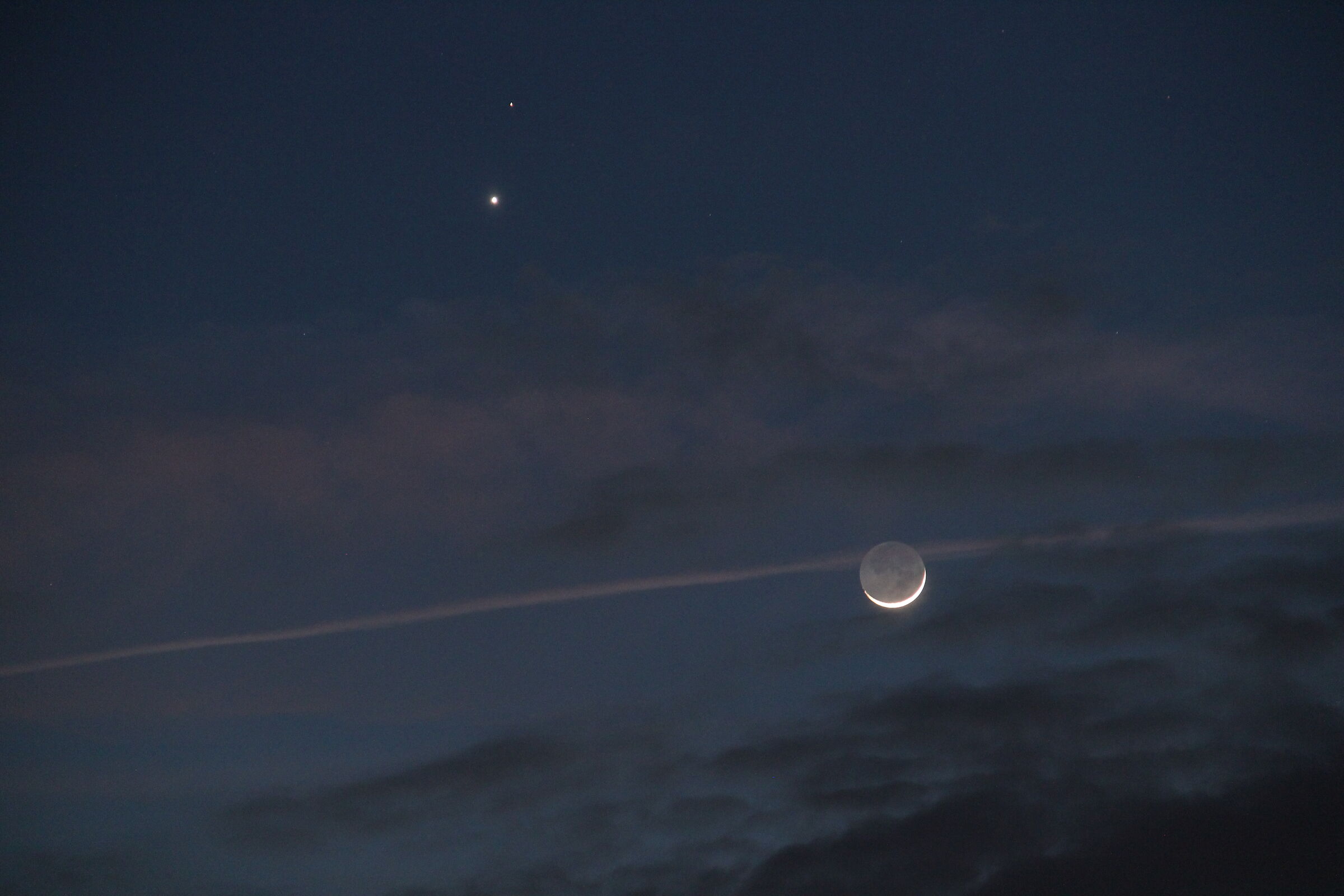 Congiunzione Luna, Venere, Marte del 20 febbraio 2015