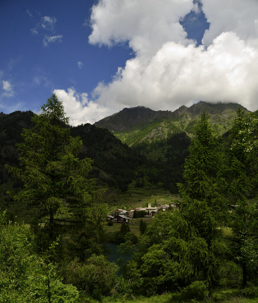 Paesaggio alpino Val Chisone