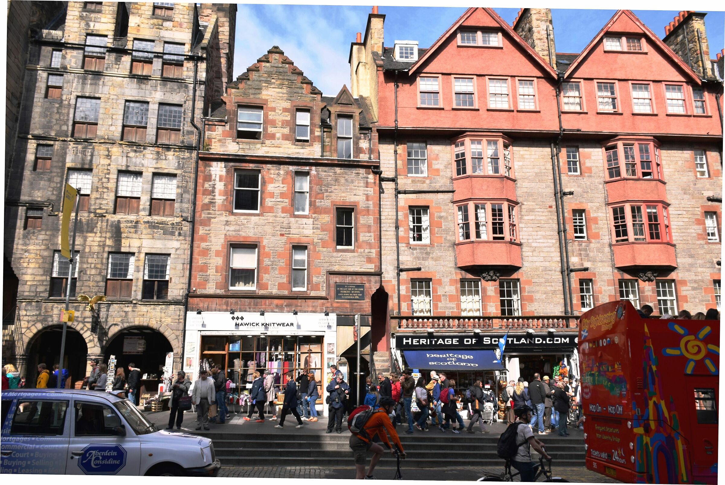 Royal Mile, New Year's Day