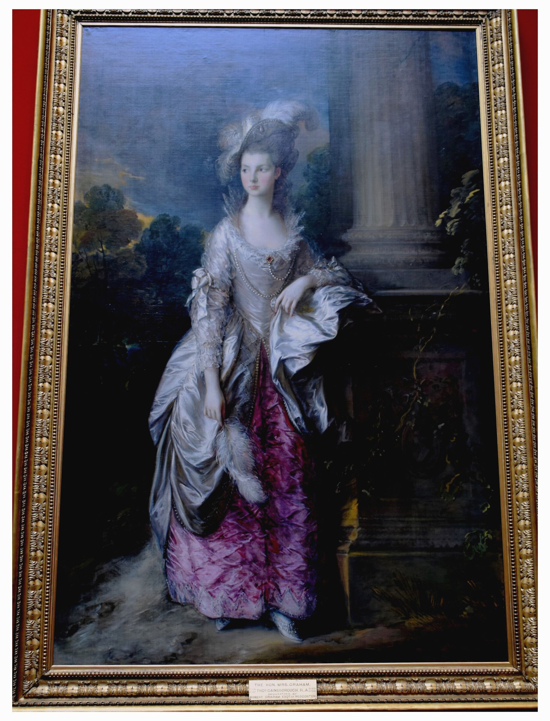 Thomas Gainsborough "The Honourable Mrs. Graham"