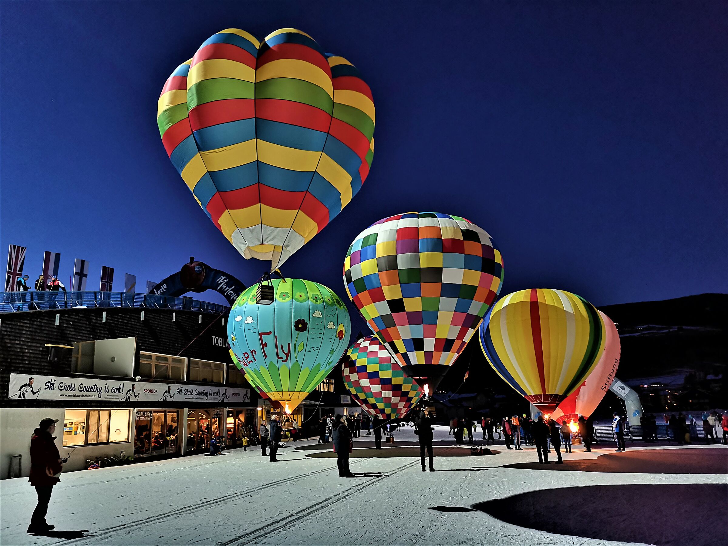 ........ and" here the party ........