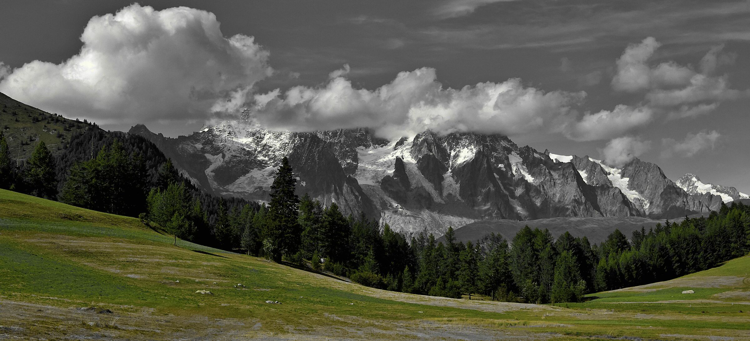 The White Hidden in the Clouds