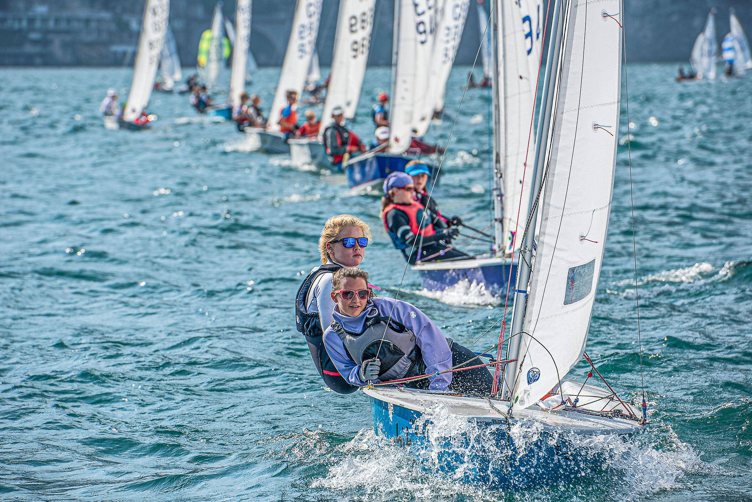 campionato mondiale giovanile di vela a Riva del Garda