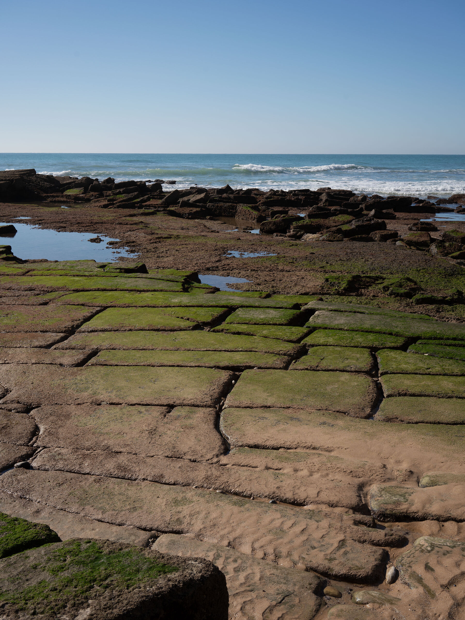 Praia da Luz, low tide