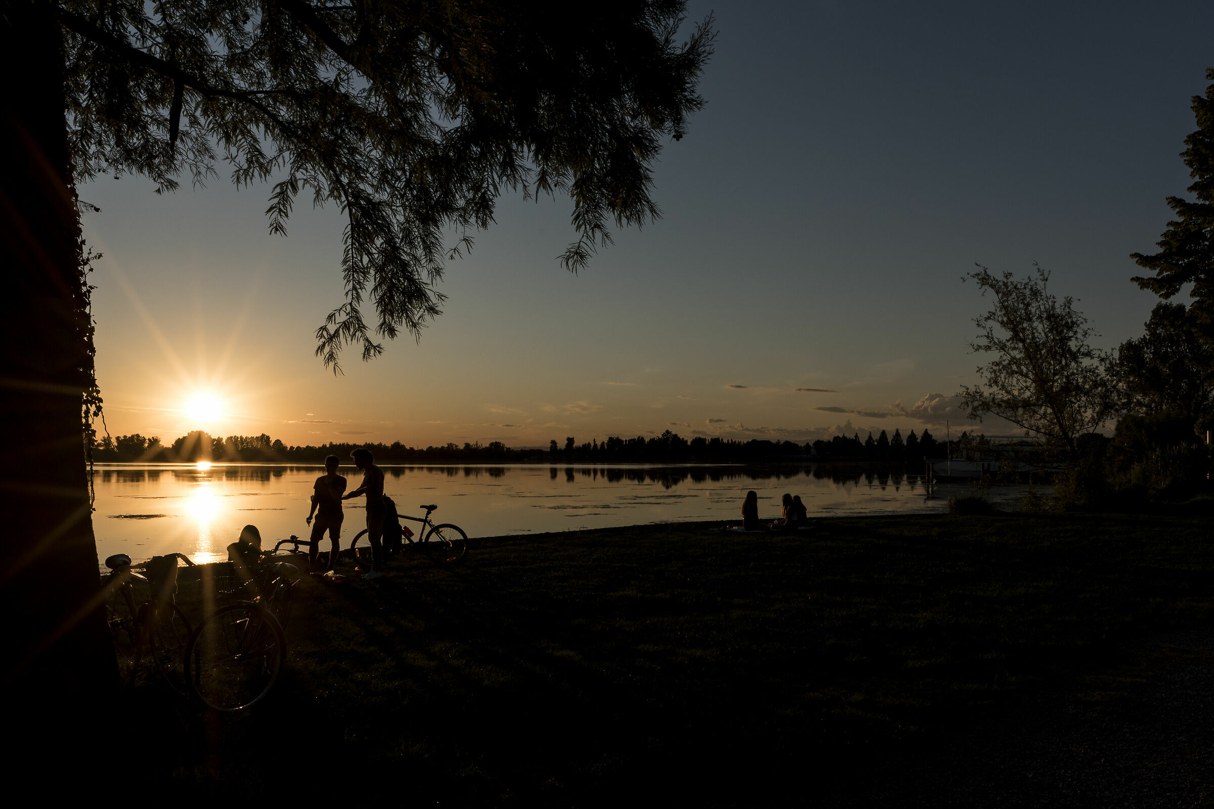 Sunset at Mantua Lakes 2