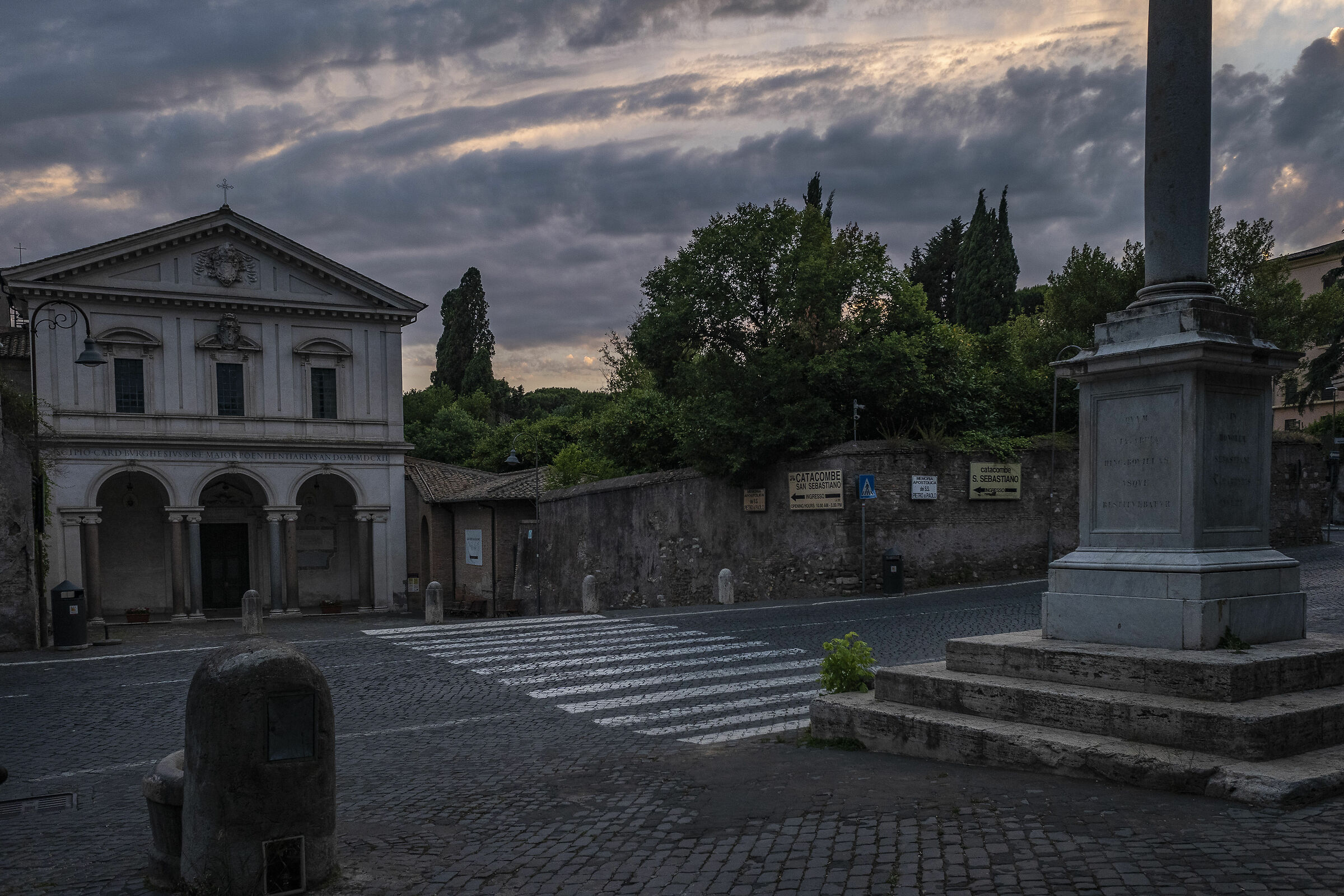 Rome - Basilica of San Sebastiano outside the Walls
