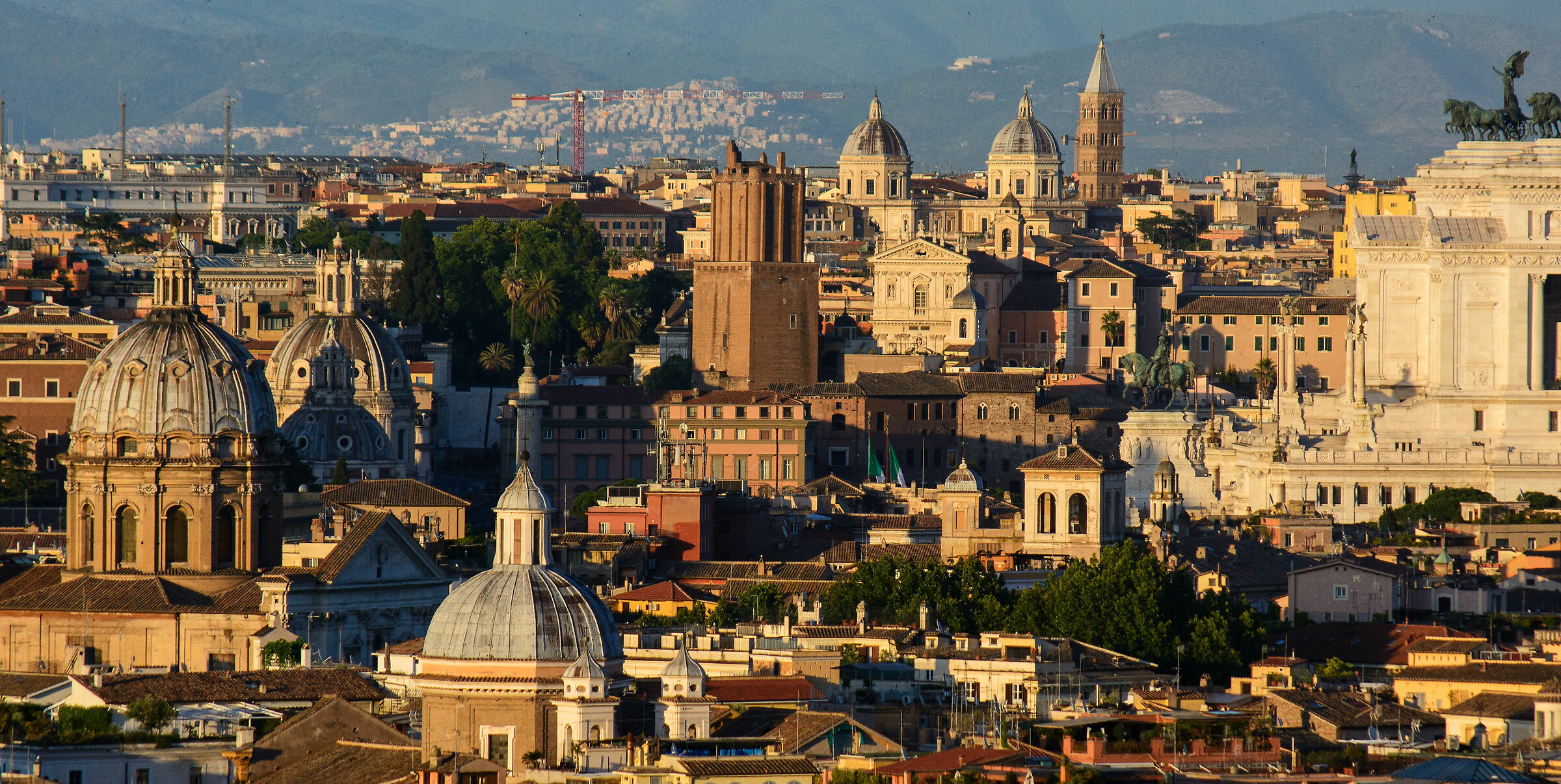 Tramonto dal Gianicolo