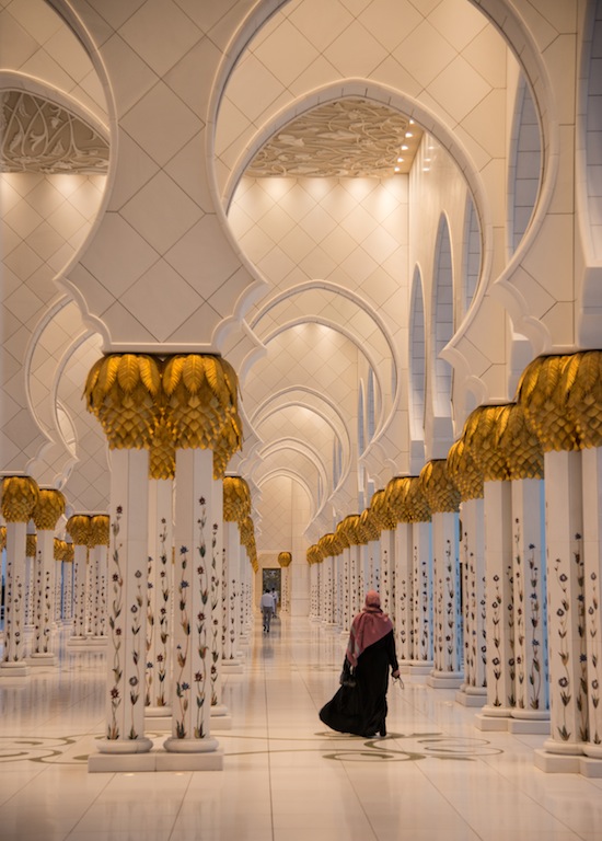 Shk Zayed Moschea di Abu Dhabi