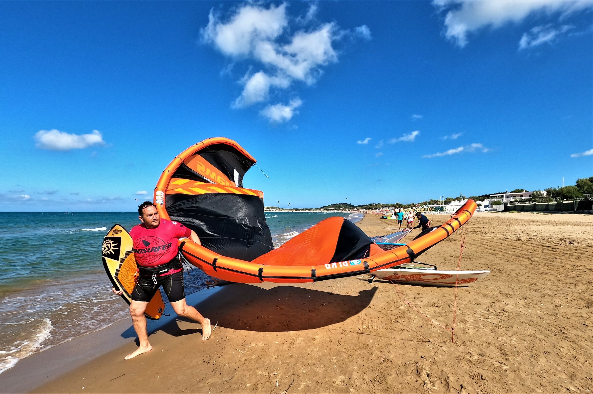 I take everything and I go...