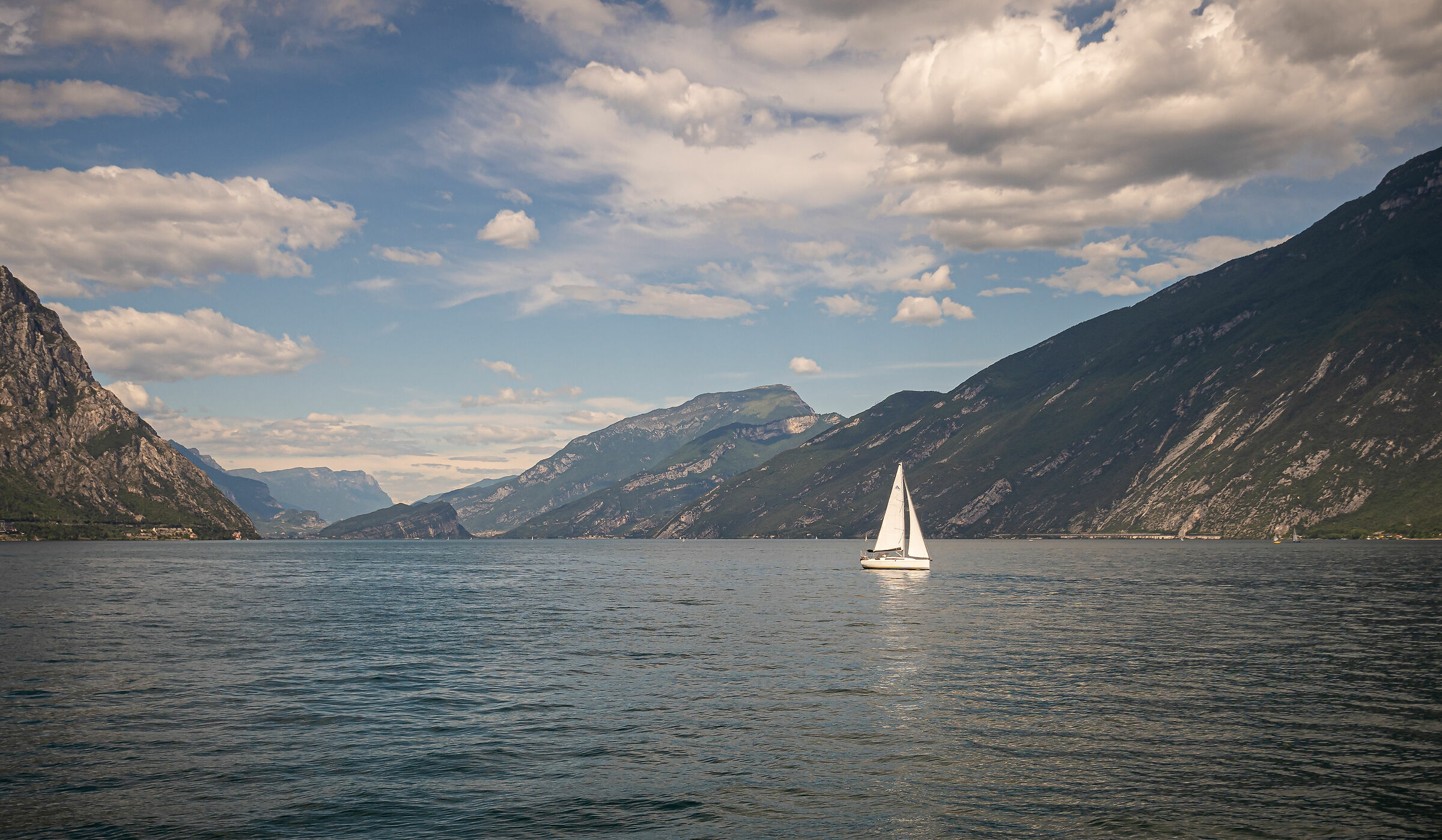 On the waters of the Garda
