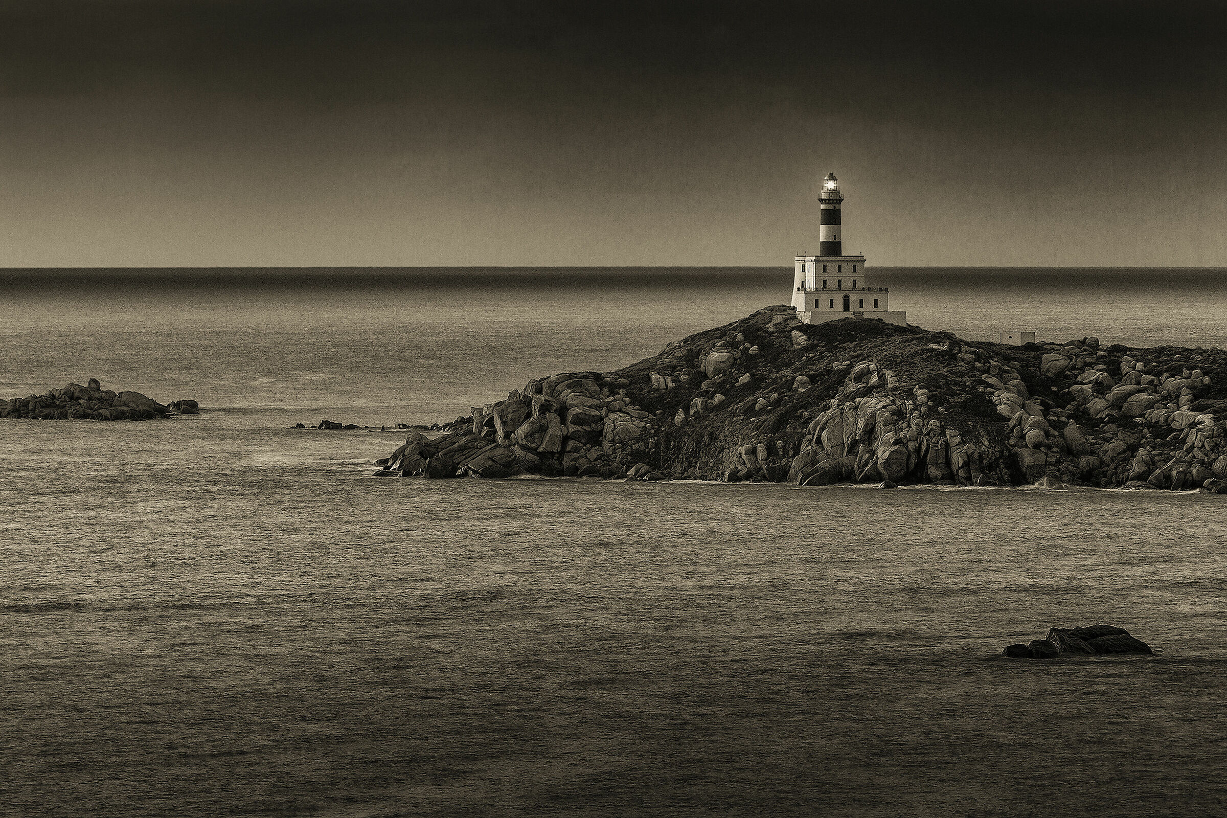Villasimius Cabbage Island Lighthouse