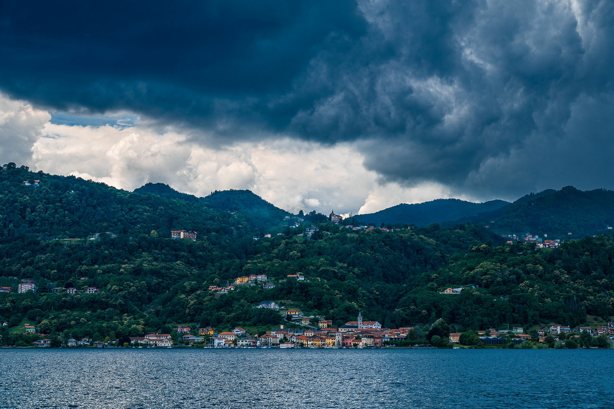 Stormy Sky Over Pella