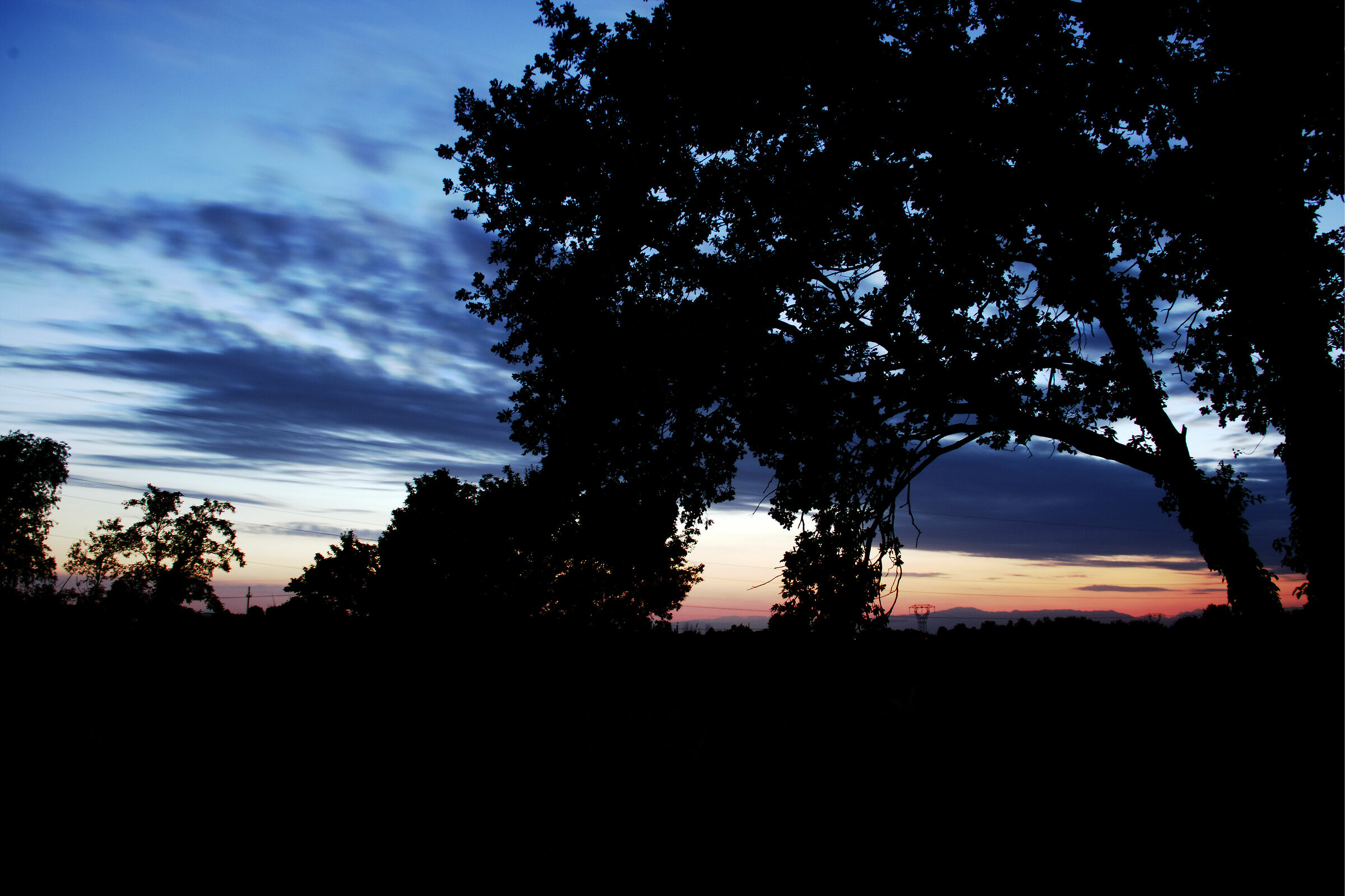 Sunset from the window