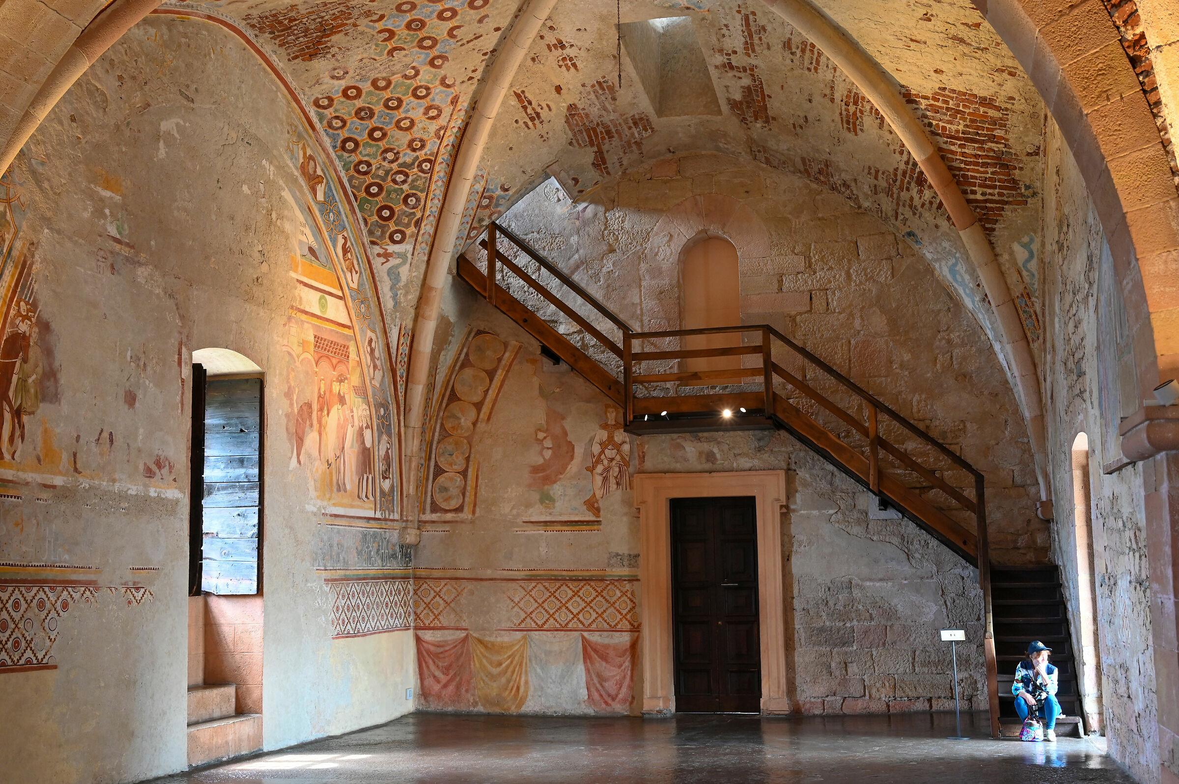 No! Sino a lassù non salgo!