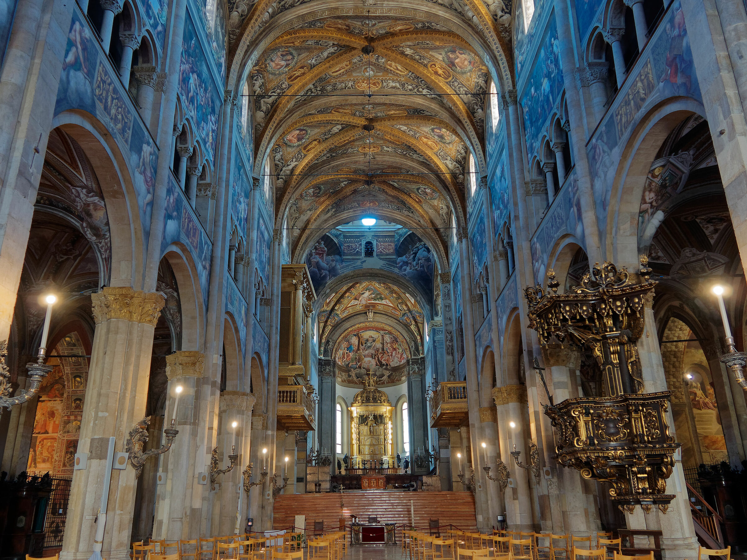 Nel Duomo di Parma