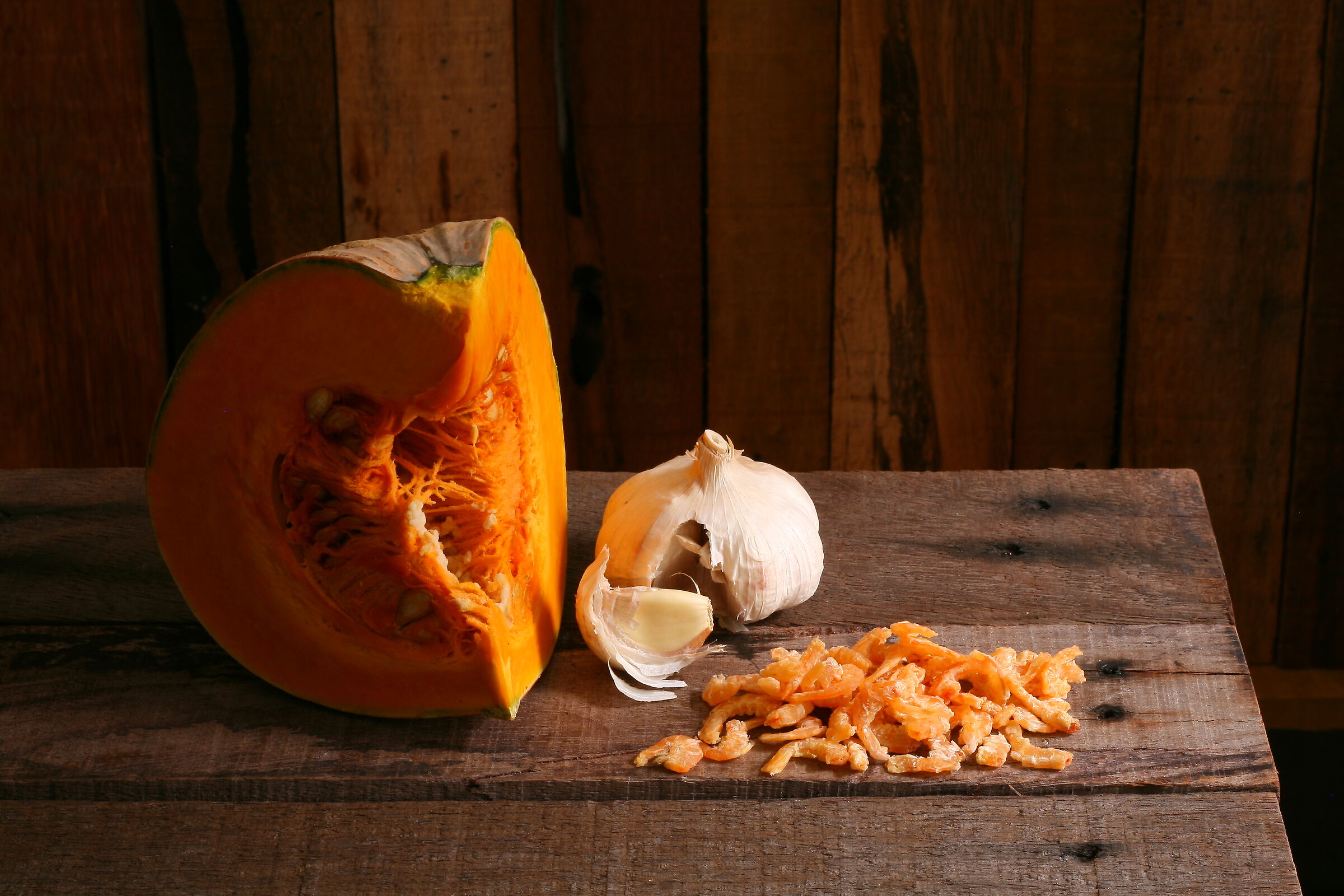 Ingredienti di un piatto contadino