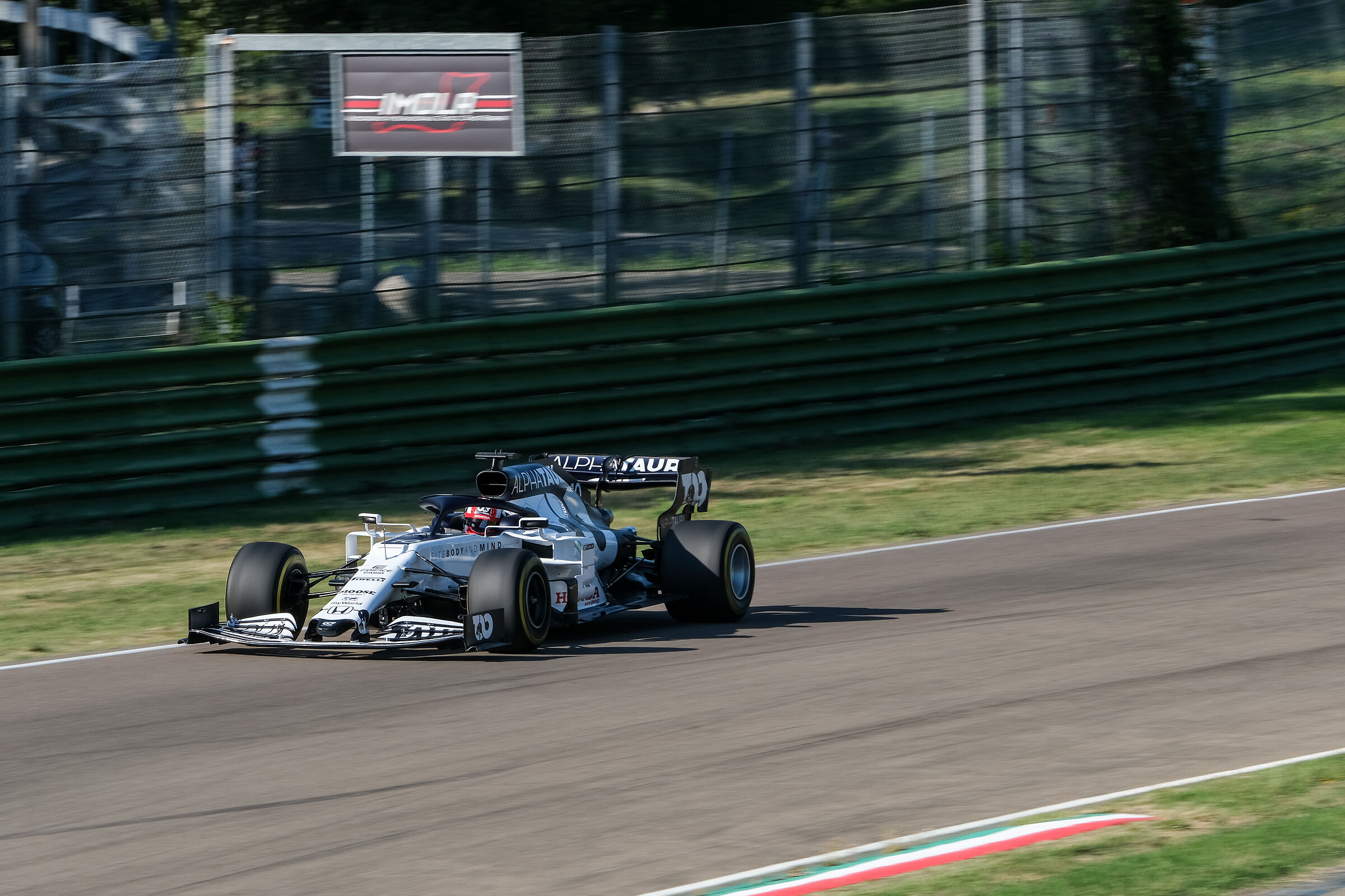 Pierre Gasly on Alphatauri AT01