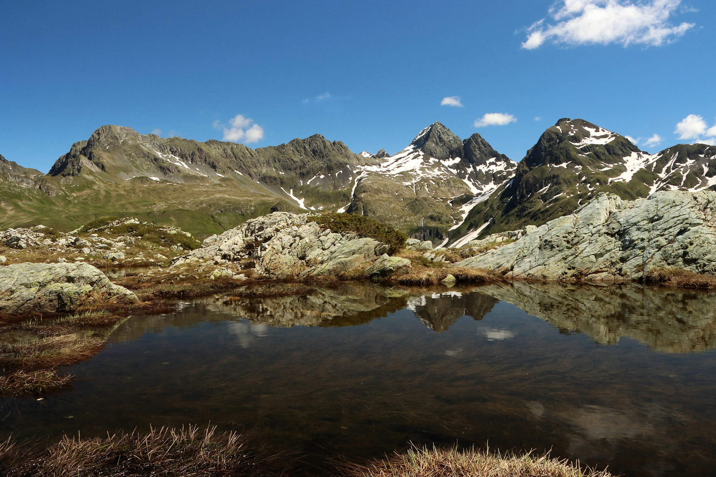 tra i laghetti del Calvi
